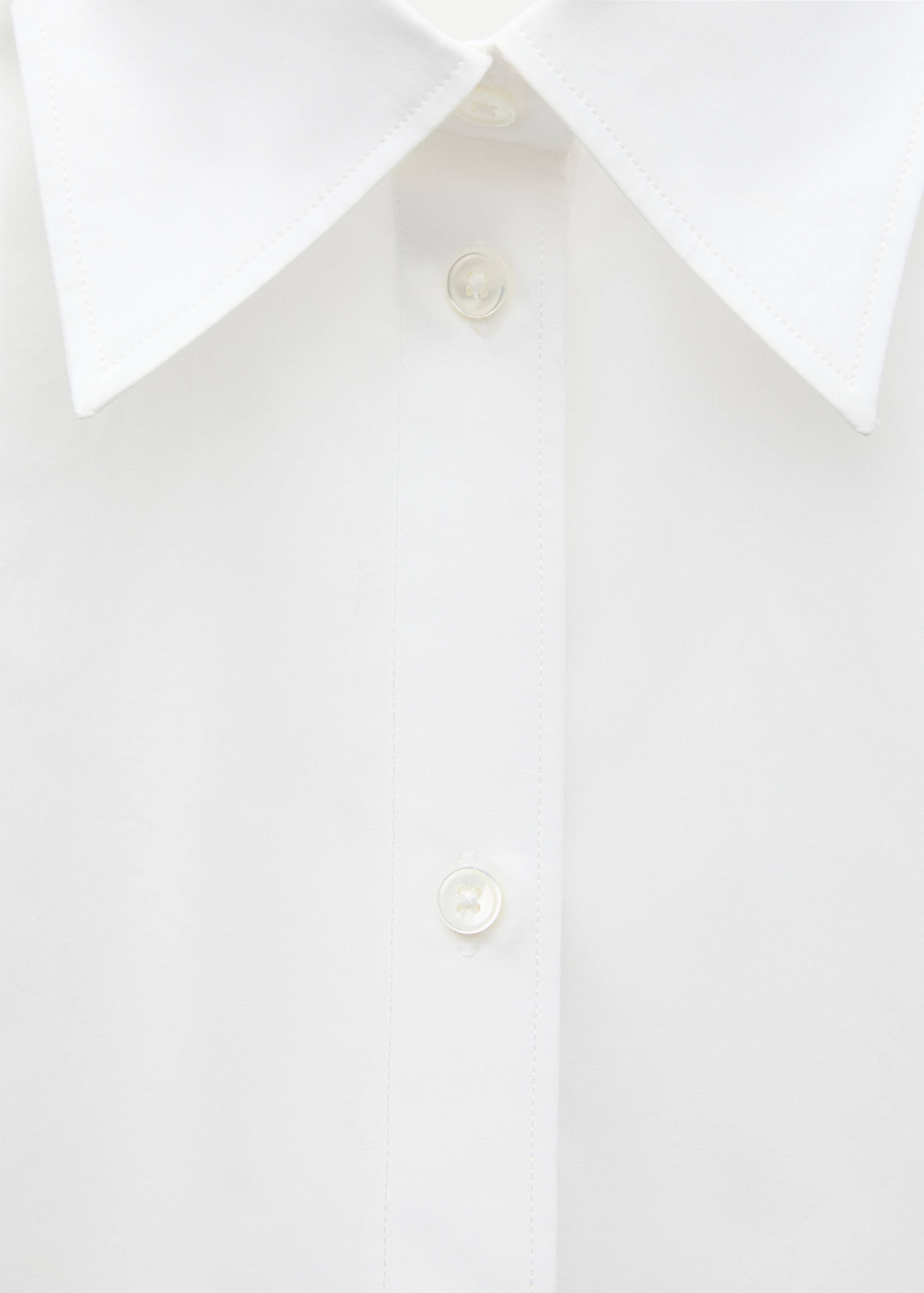 100% cotton oversized shirt - Details of the article 8