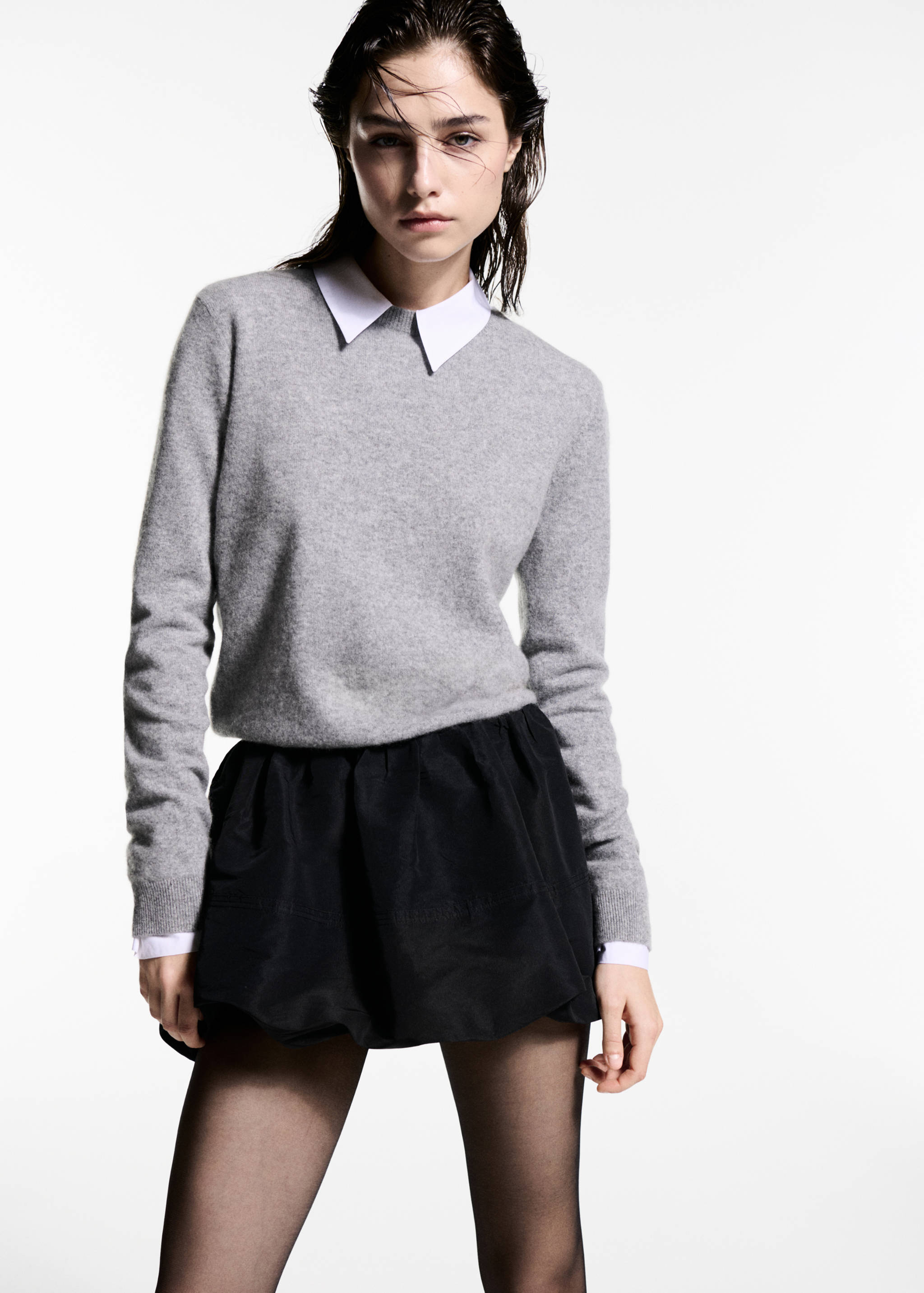 Мини-юбка баллон с низкой талией - Деталь изделия 1