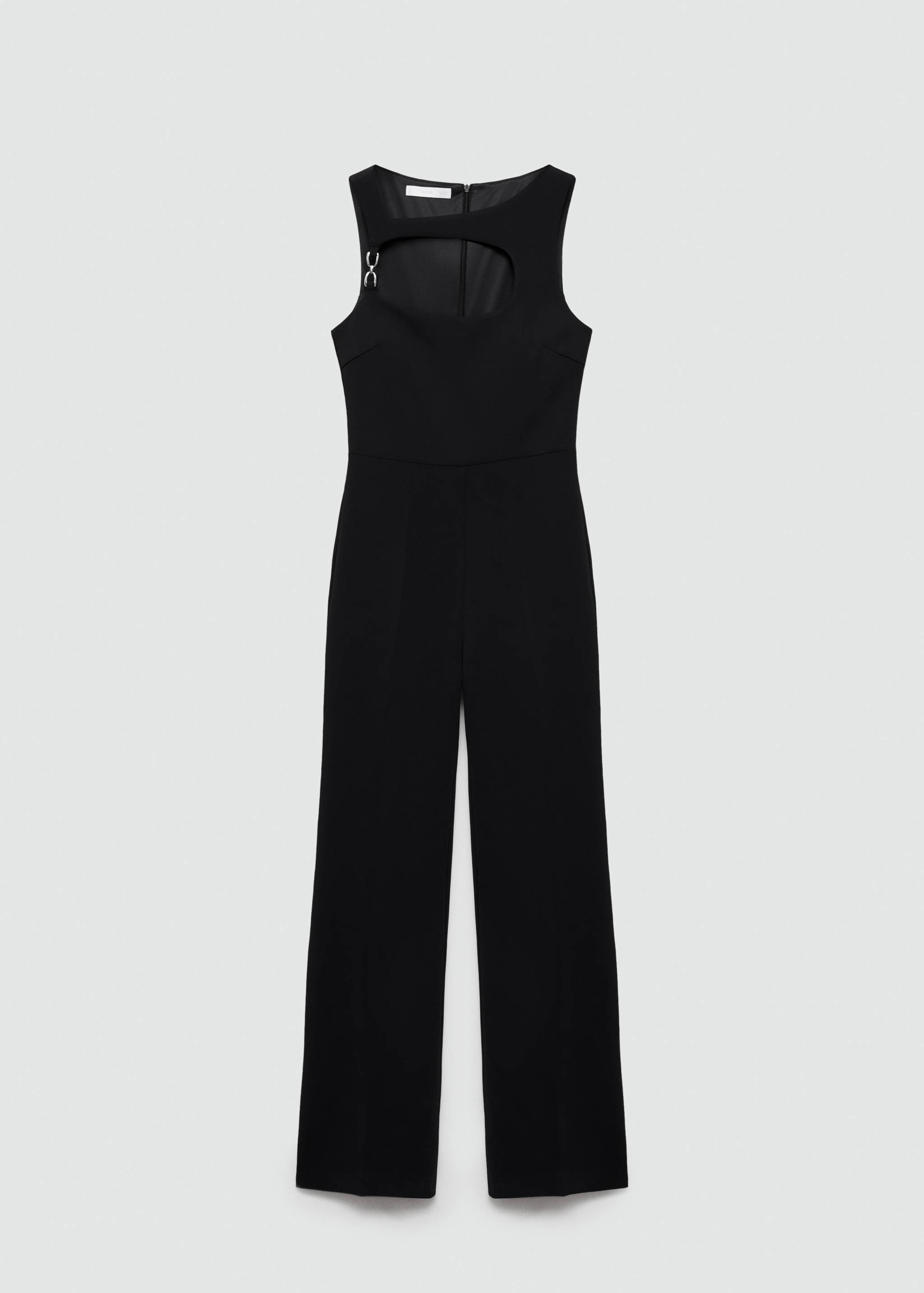 Jumpsuit with metallic detail opening - Article without model