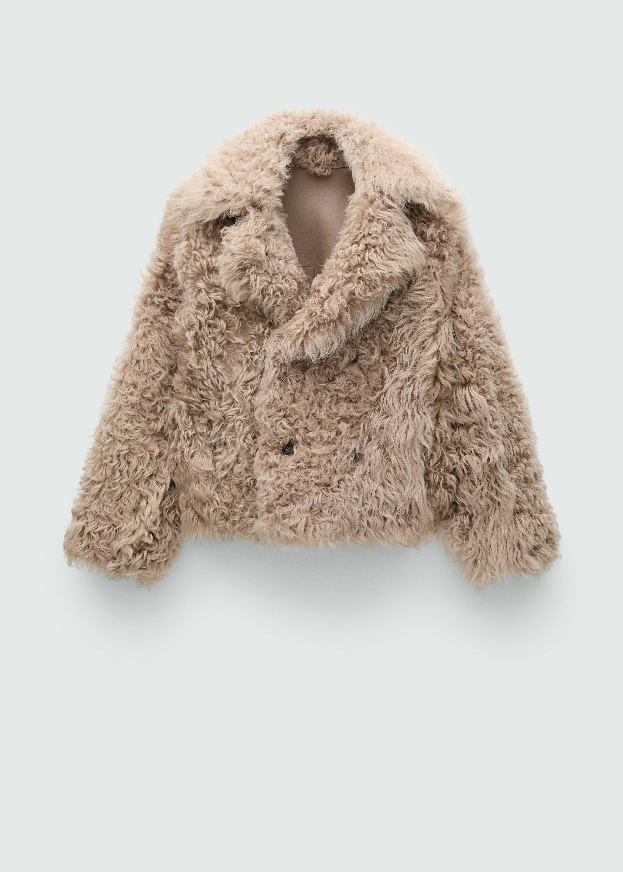 Reversible fur coat - Article without model
