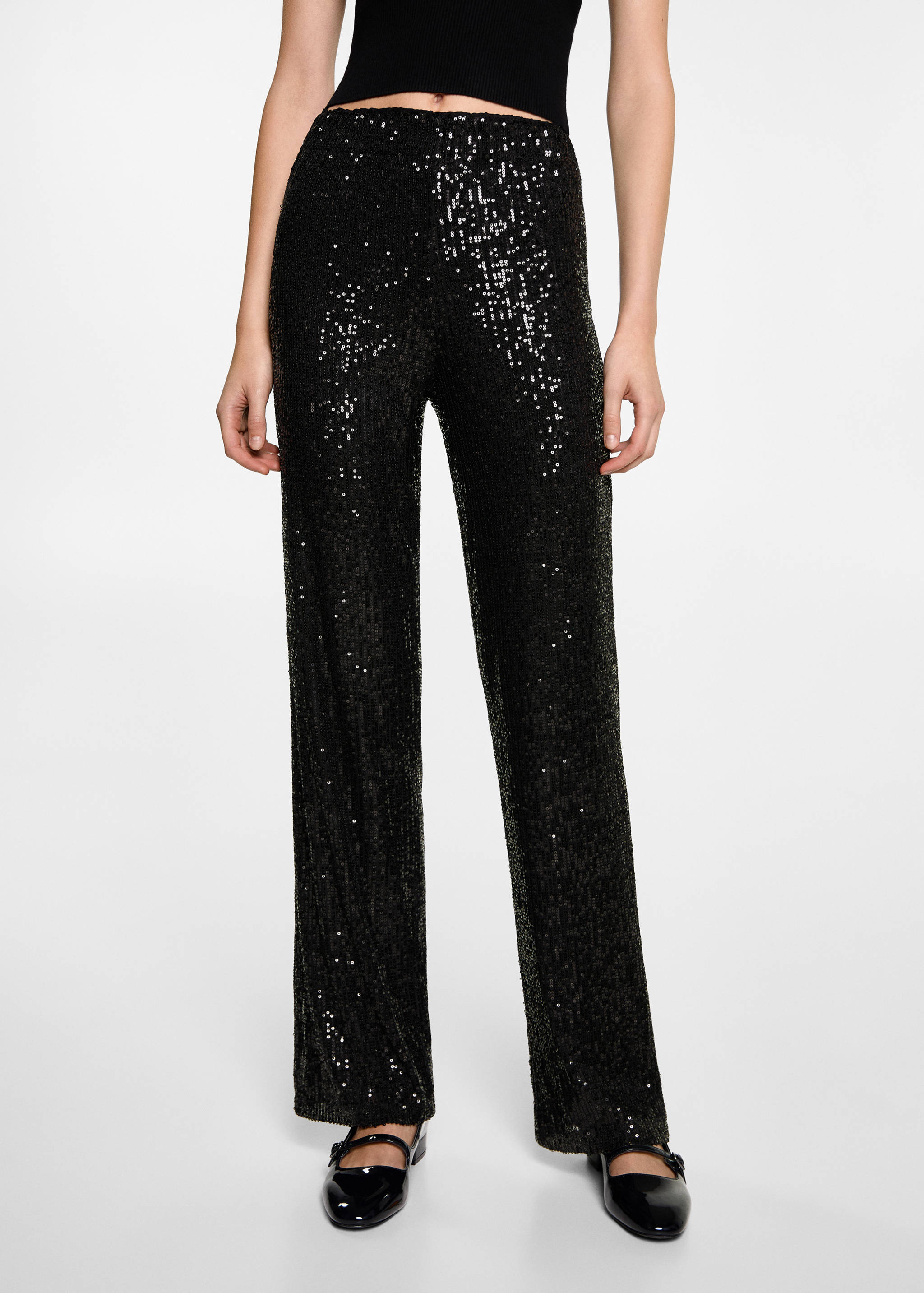 Sequined trousers - Details of the article 6