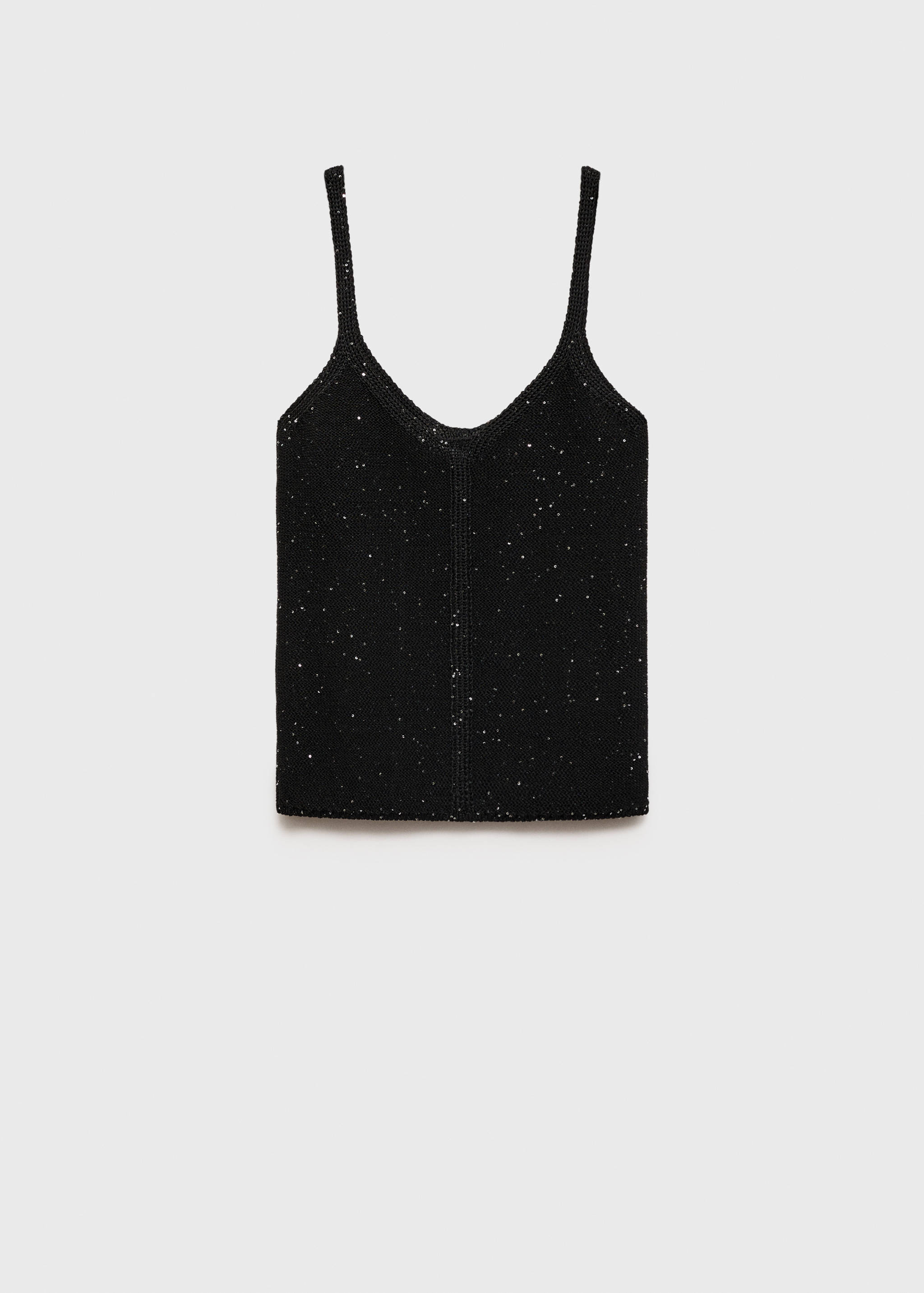 Top punto detalle lentejuelas - Artículo sin modelo