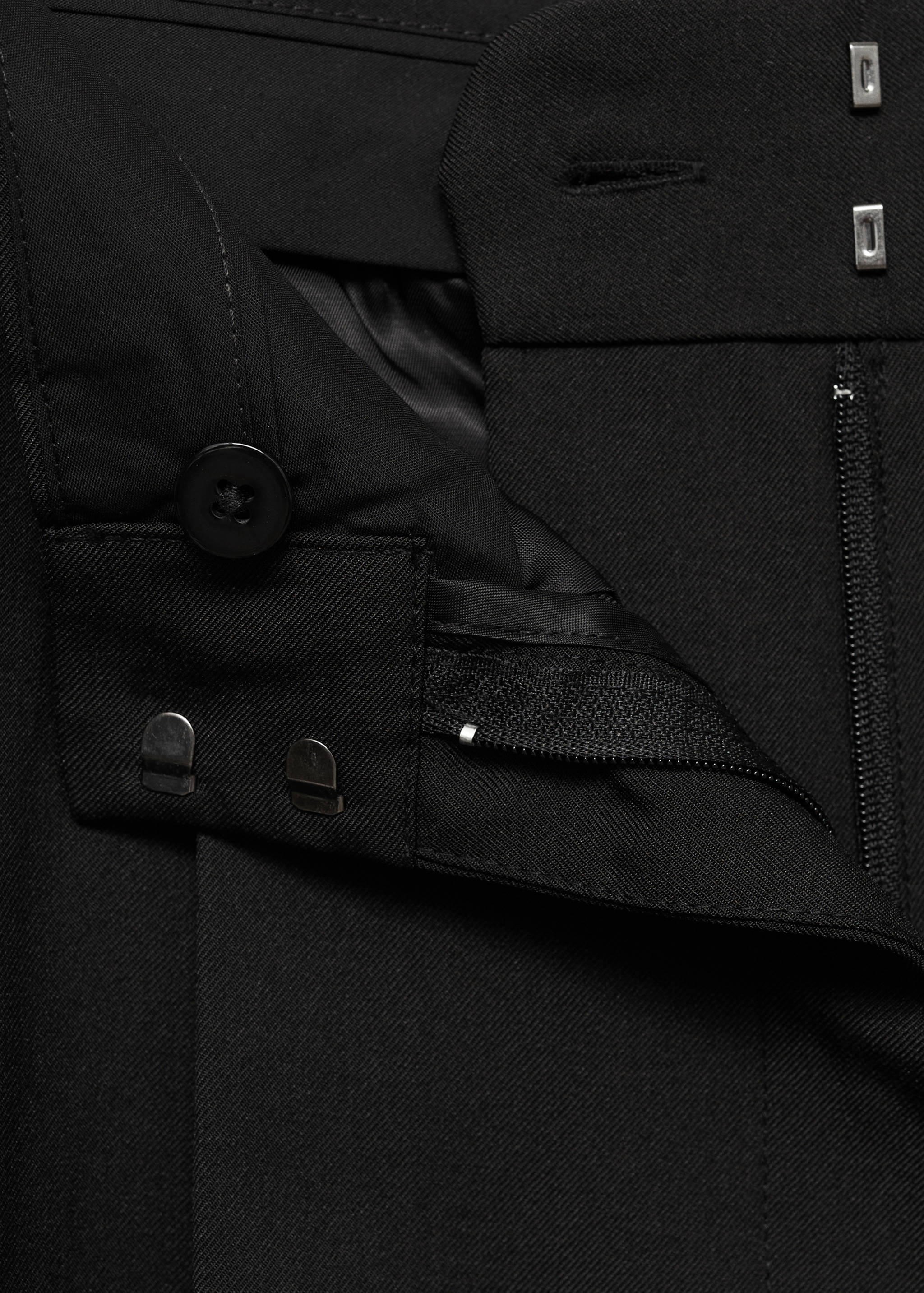 Pantalón traje recto - Detalle del artículo 0