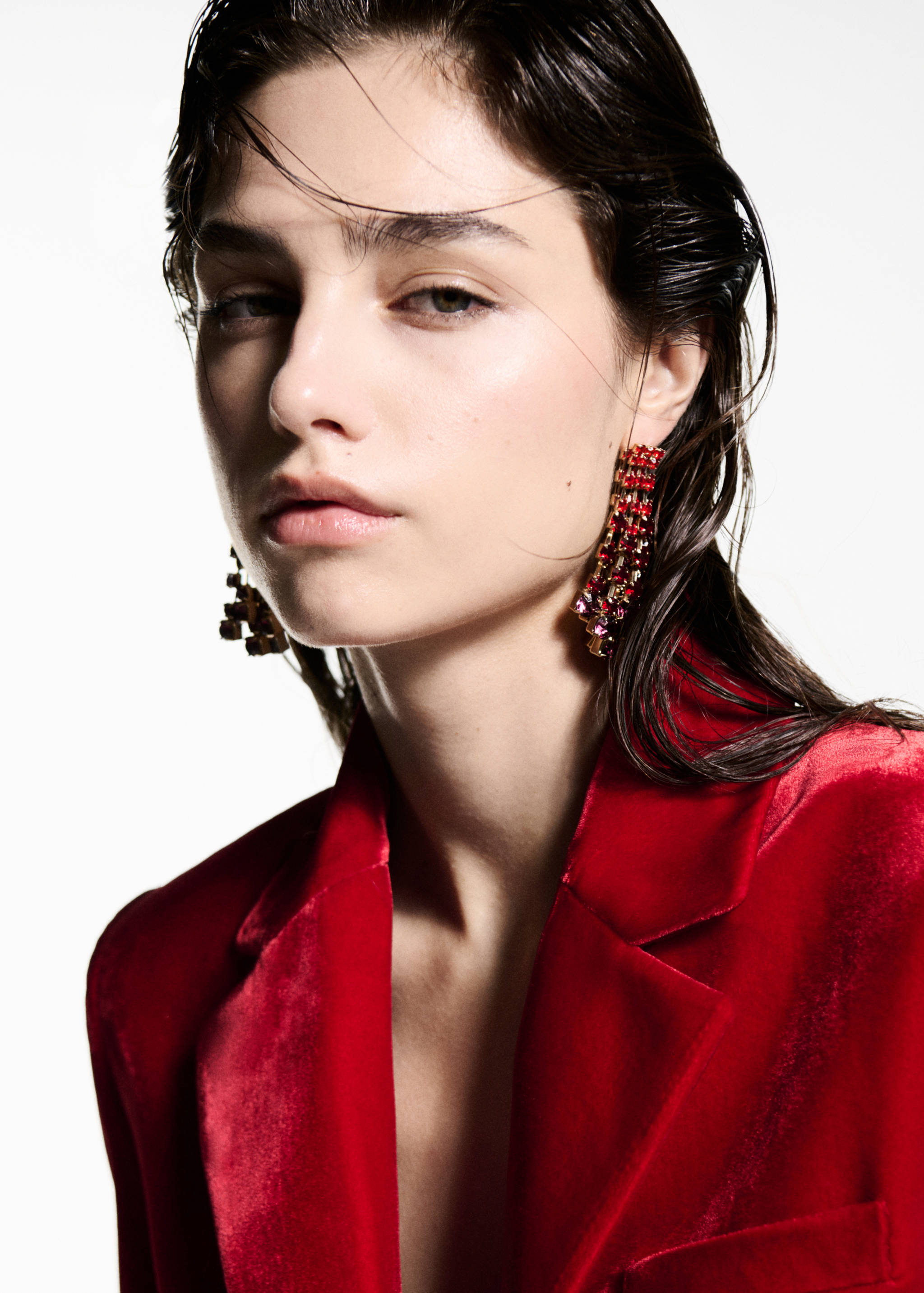 Velvet suit jacket - Details of the article 1