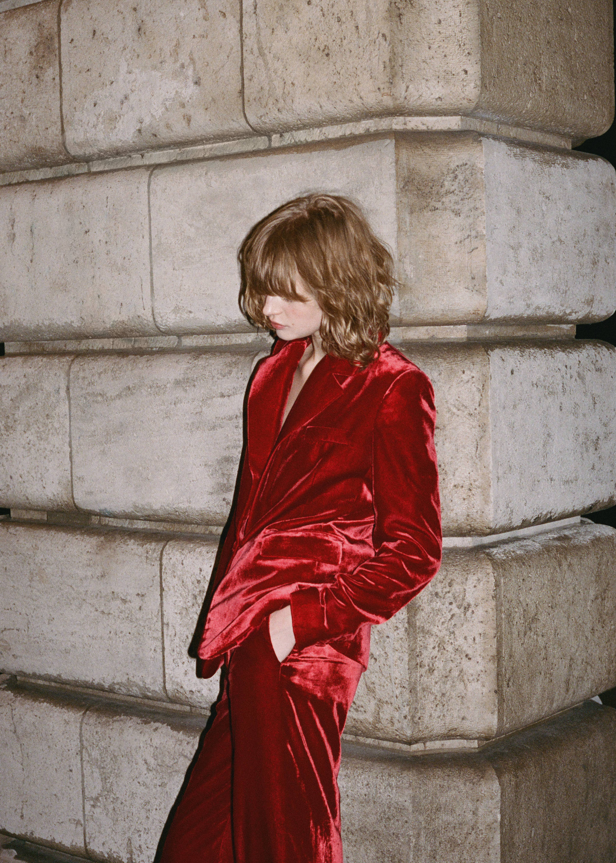 Velvet suit jacket - Details of the article 6