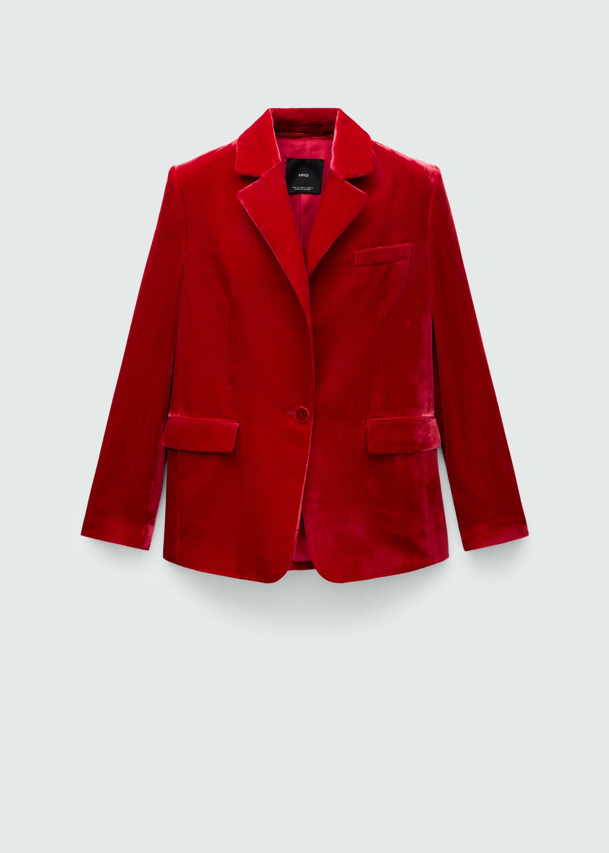 Velvet suit jacket - Article without model