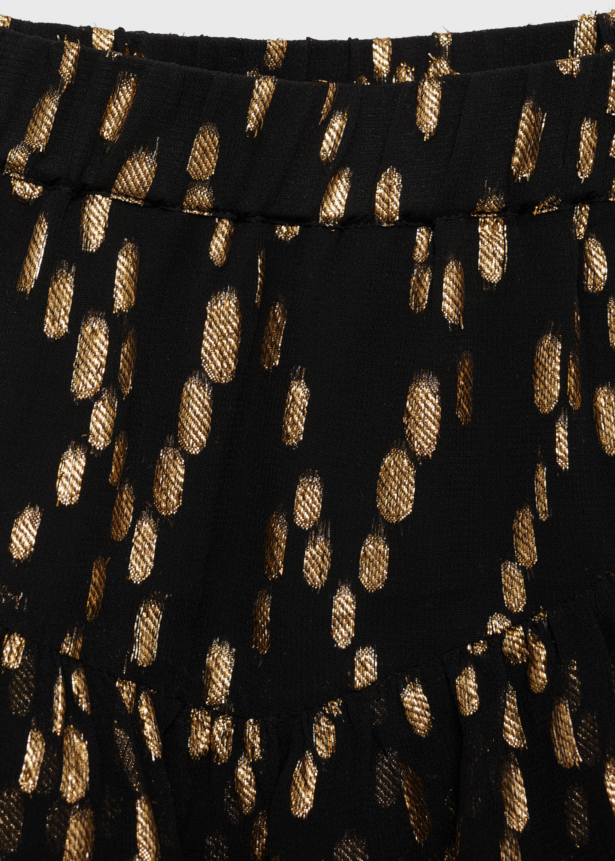 Printed ruffle skirt - Details of the article 8