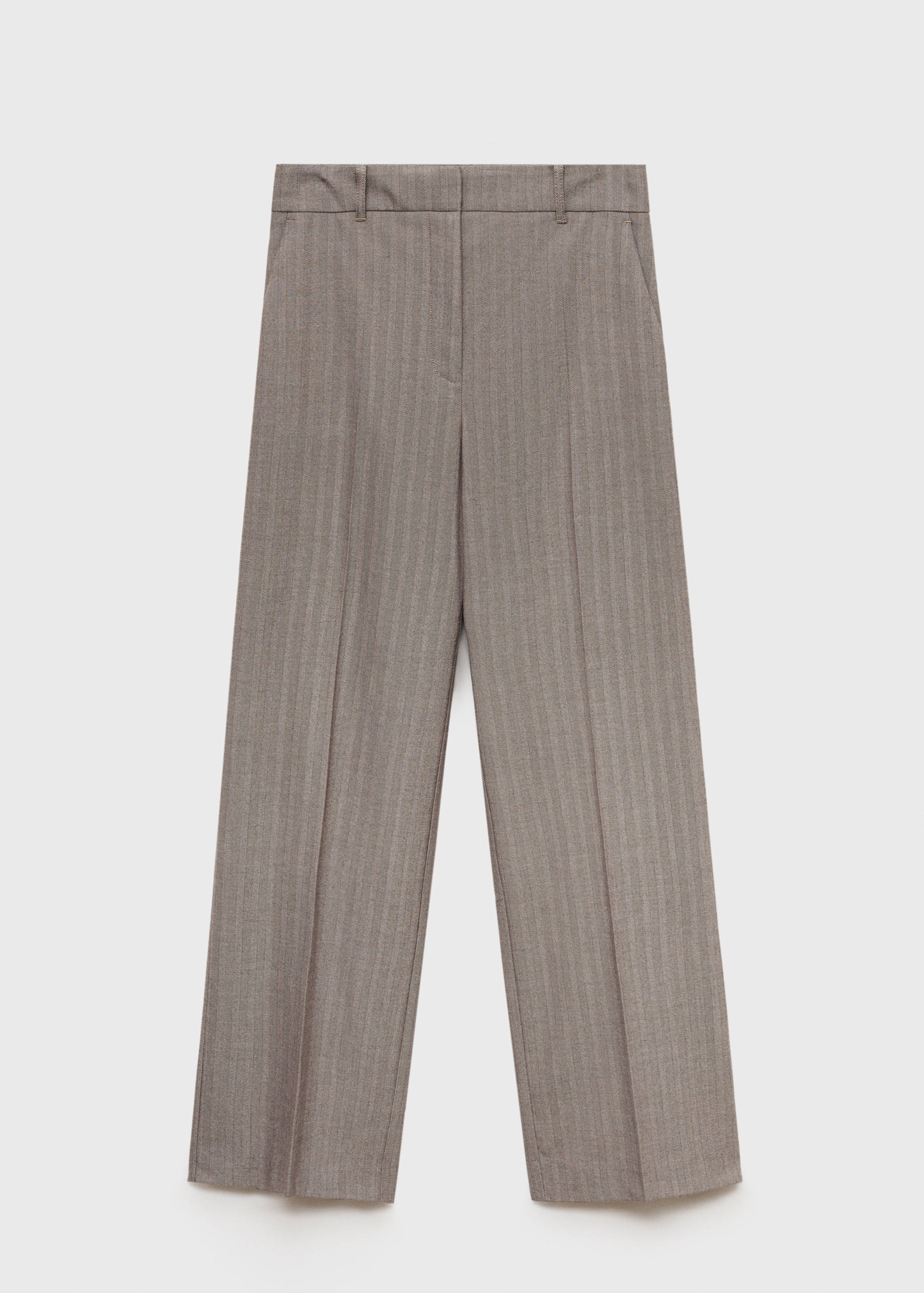 Straight mid-rise pants - Article without model