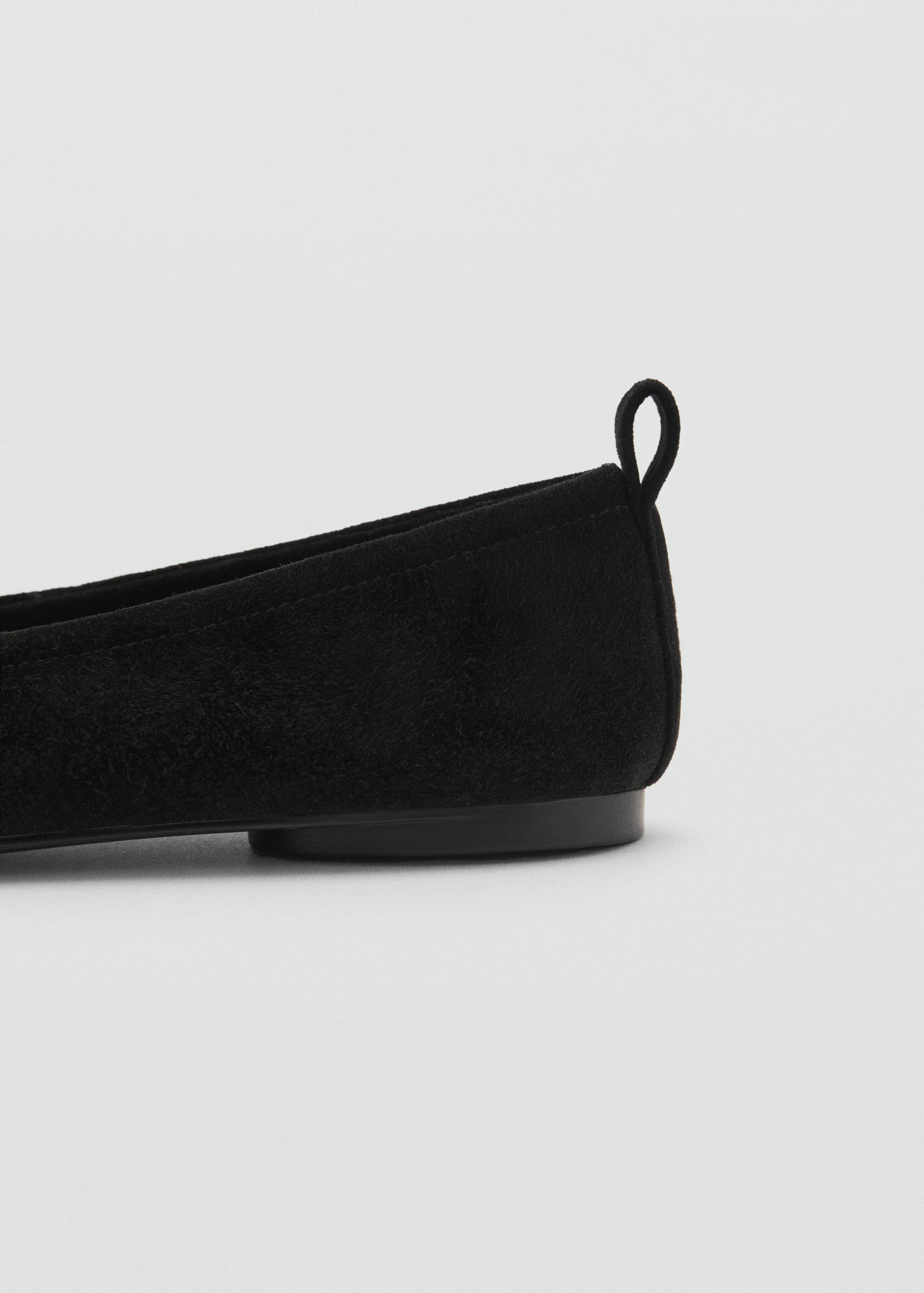 Basic leather ballerina shoes - Details of the article 1