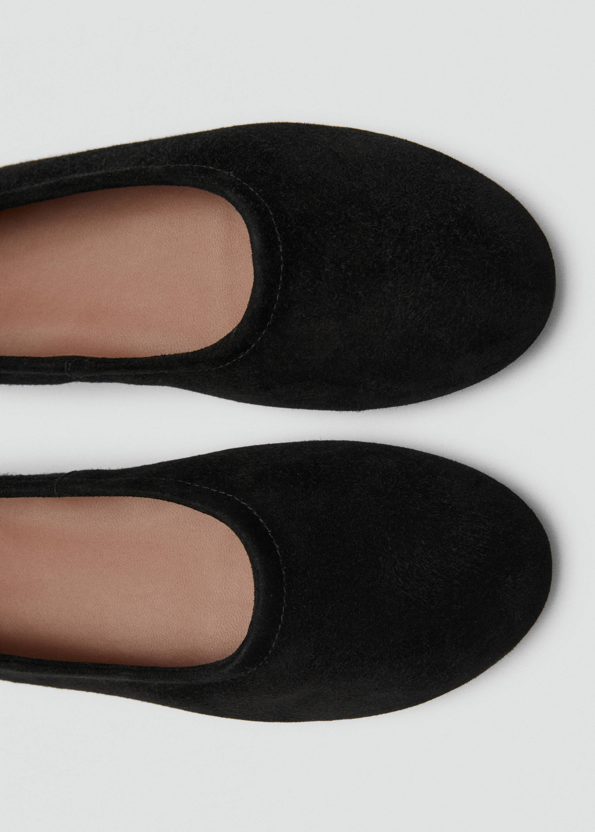 Basic leather ballerina shoes - Details of the article 2