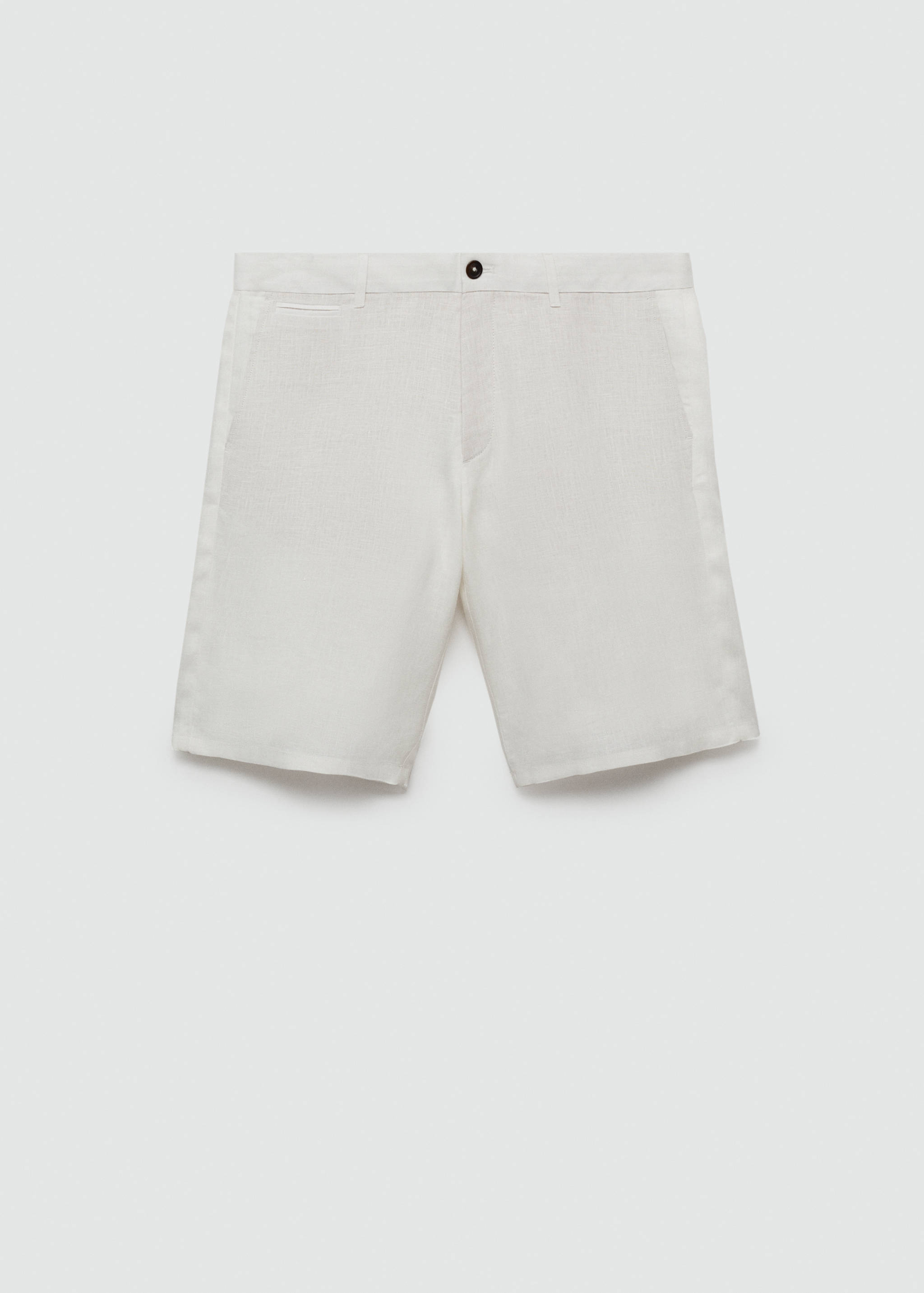Bermudas slim fit 100% lino - Artículo sin modelo