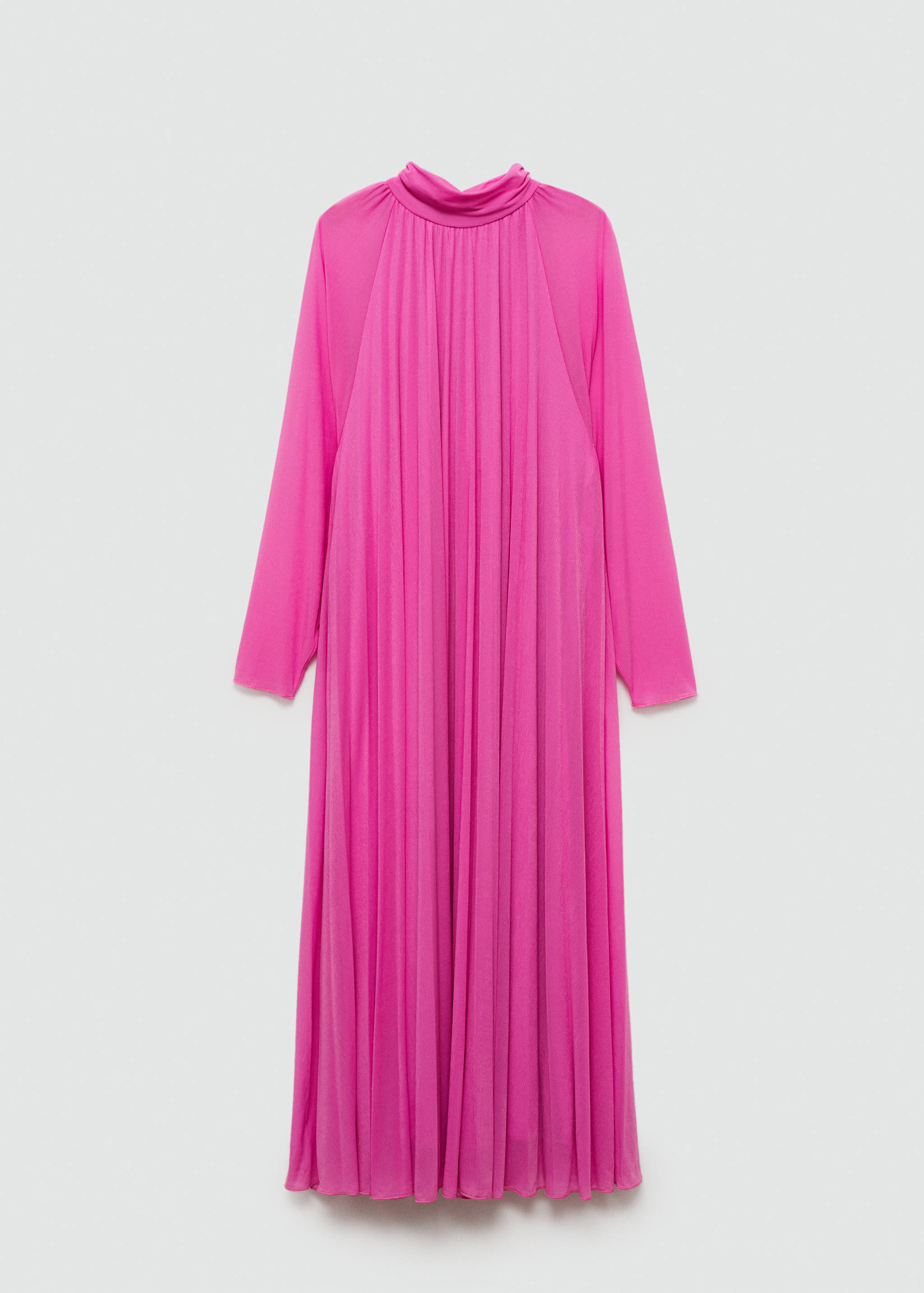 Pleated long dress - Article without model