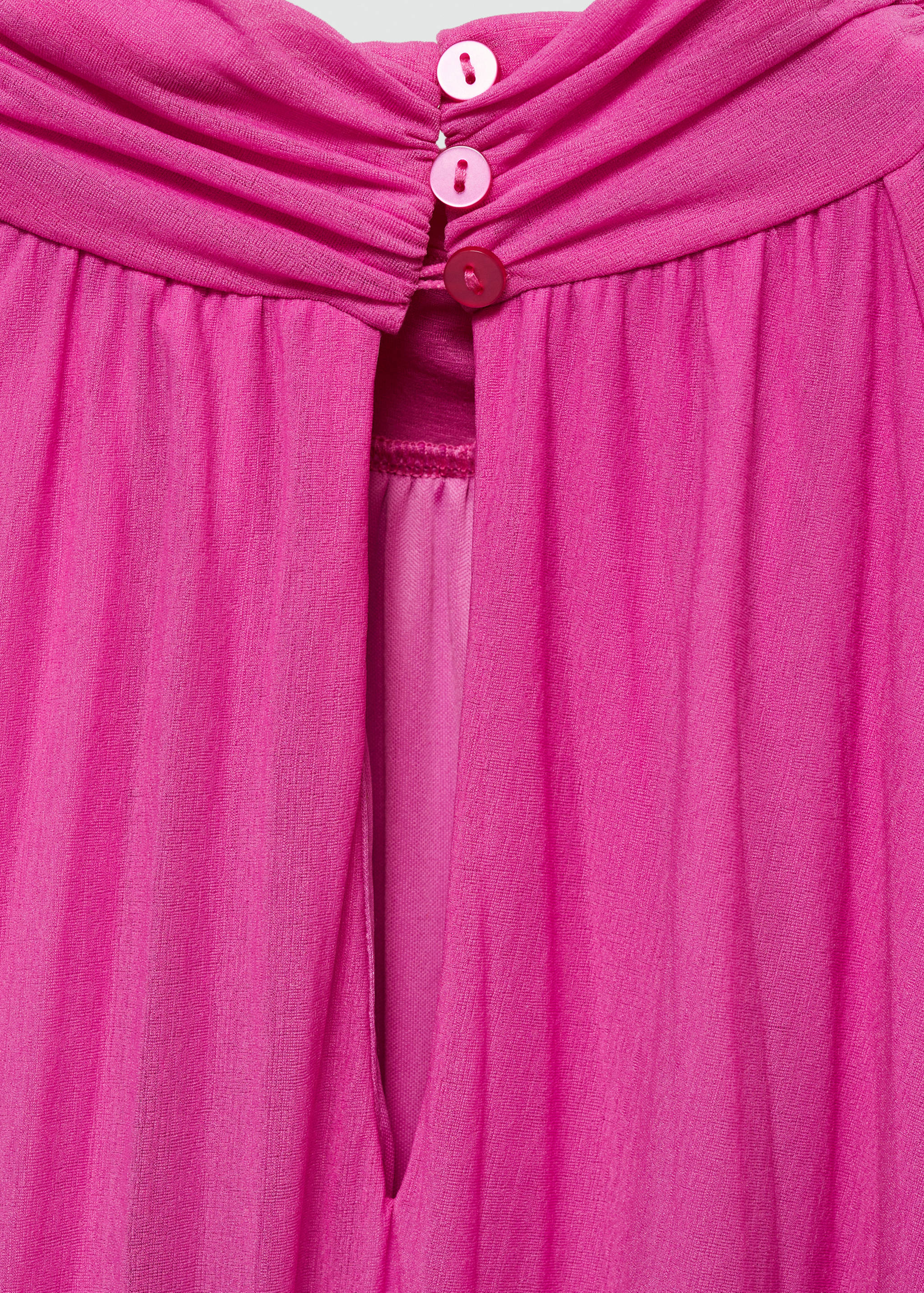 Pleated long dress - Details of the article 0