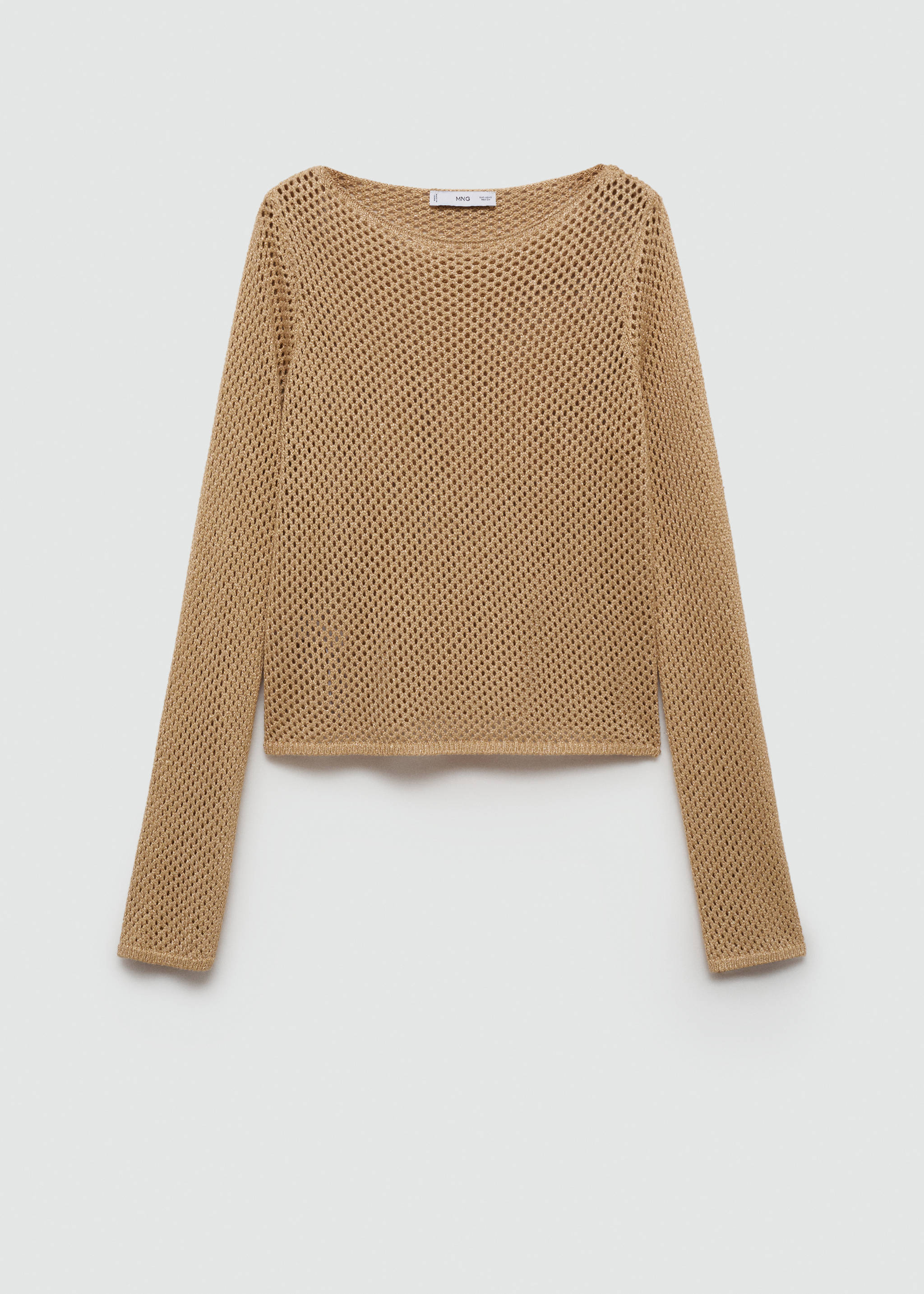 Jersey calado lúrex - Artículo sin modelo