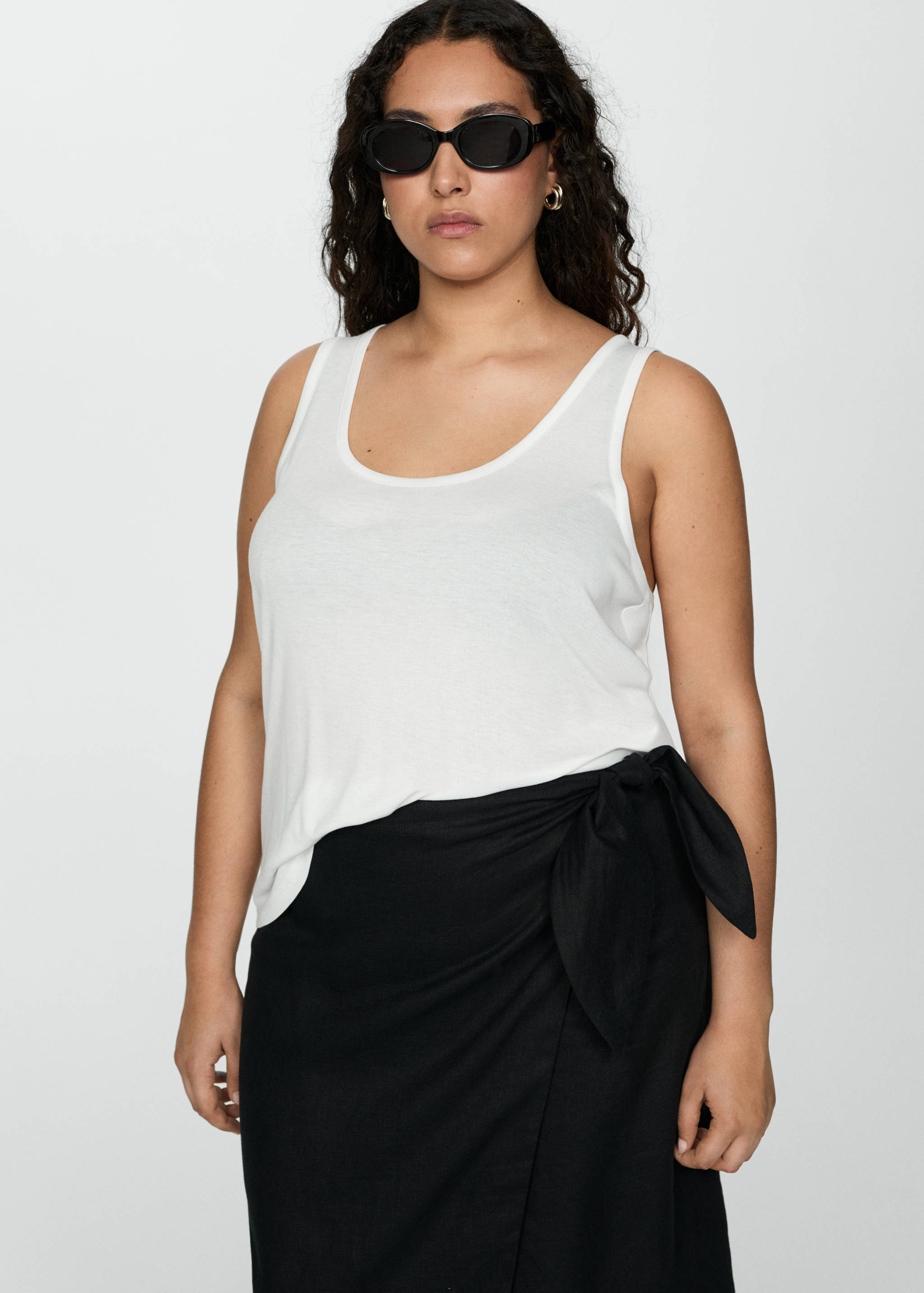 Knit strap top - Details of the article 5