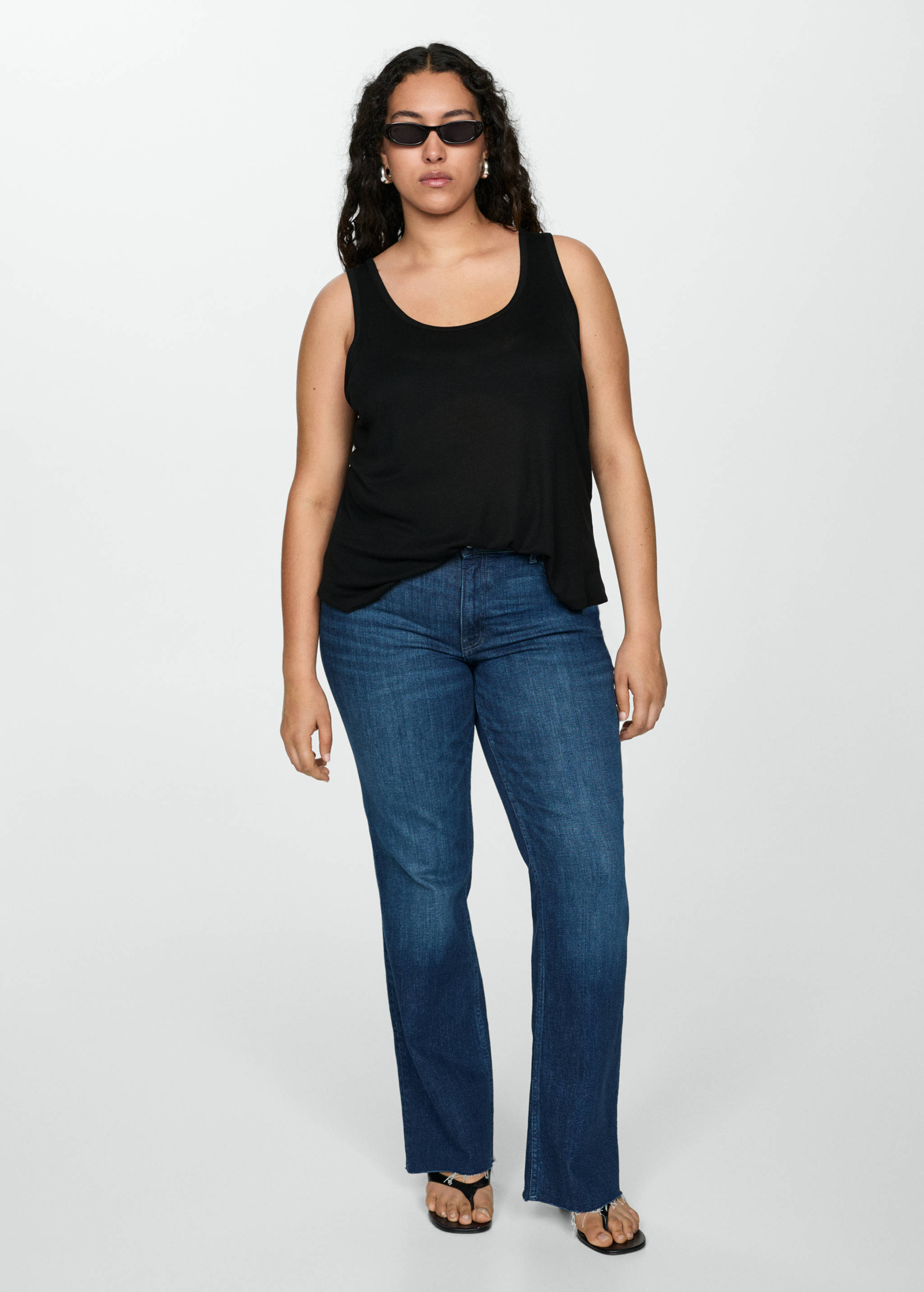 Knit strap top - Details of the article 3