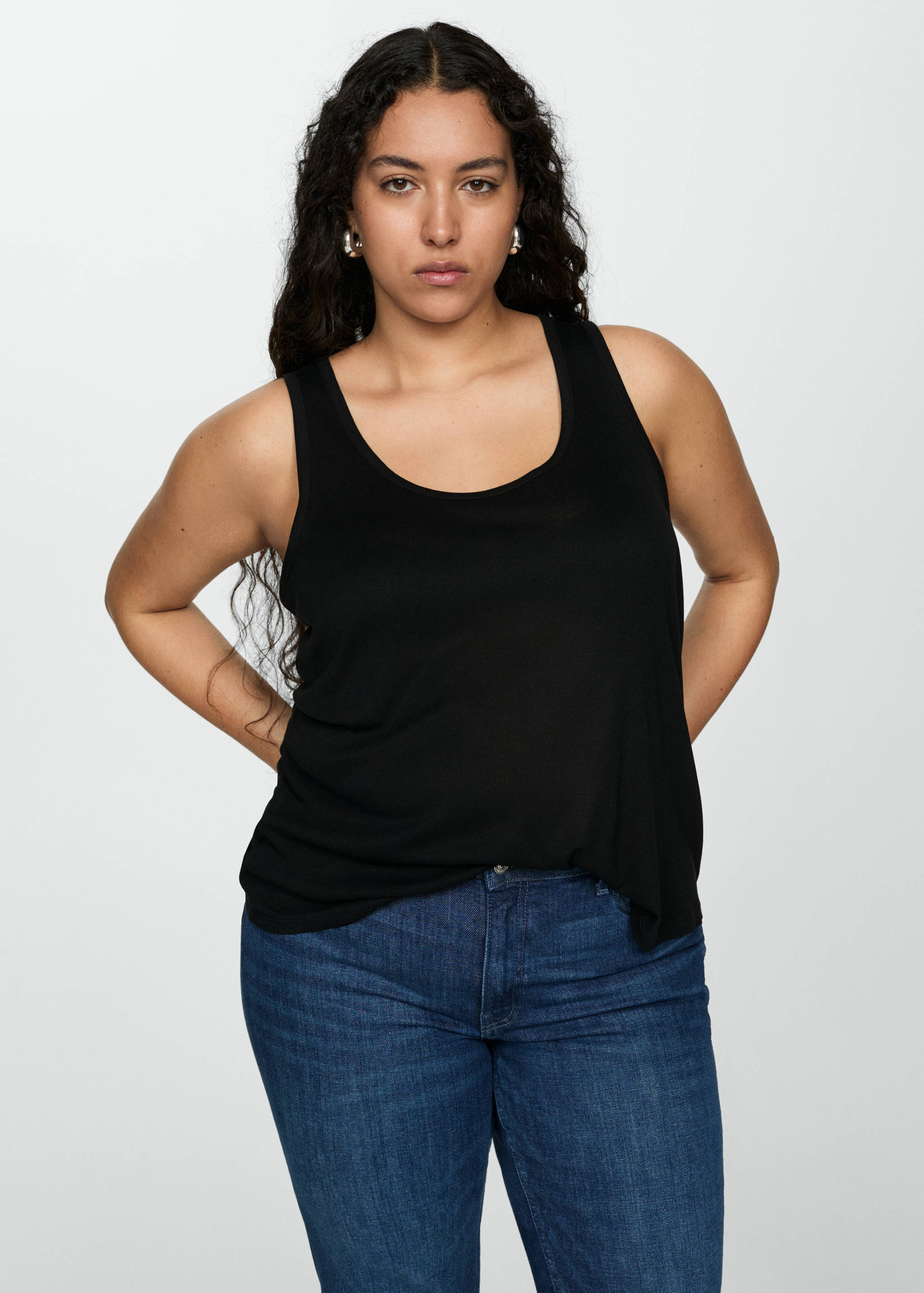 Knit strap top - Details of the article 5