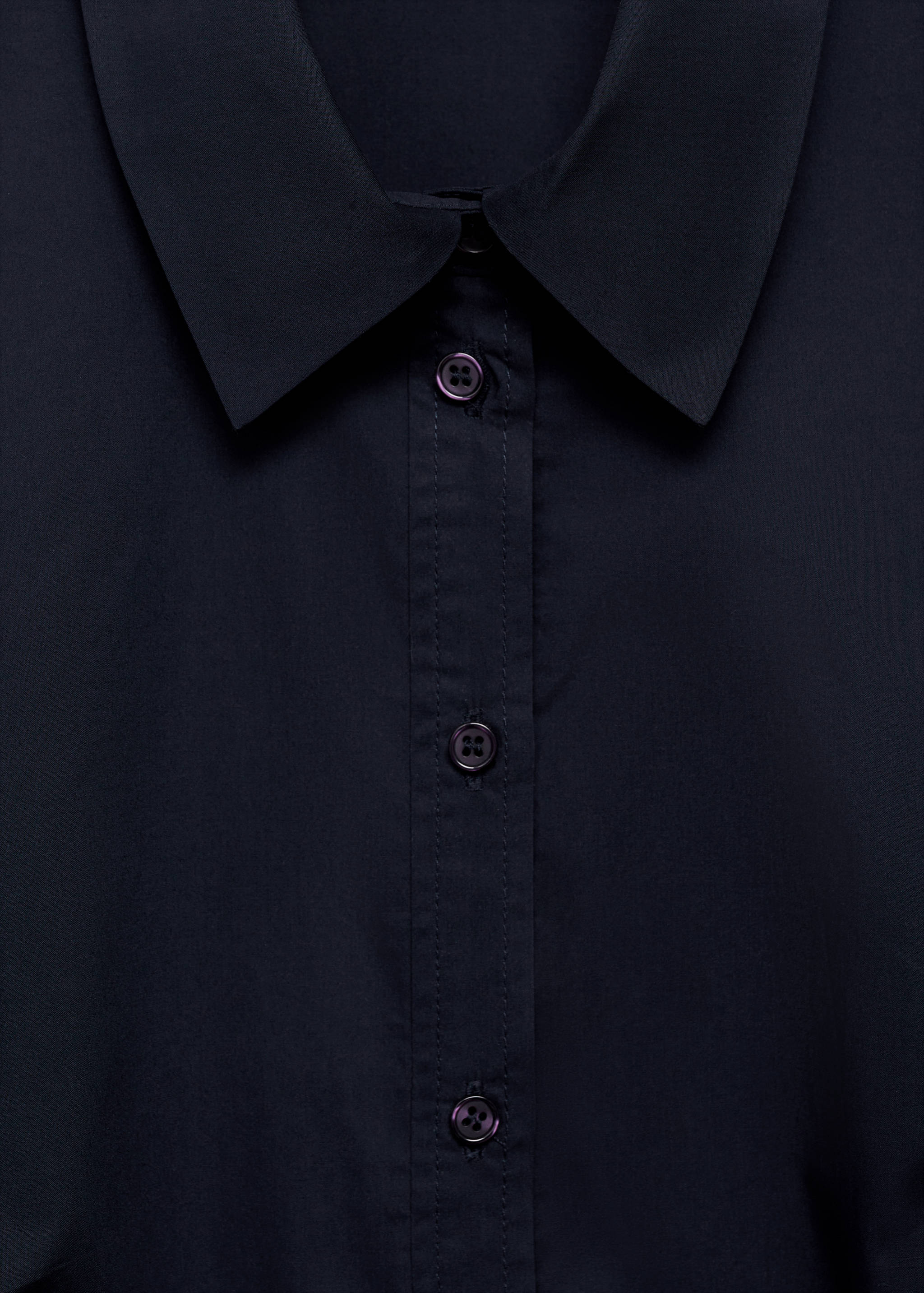 Pleated shirt dress - Details of the article 8