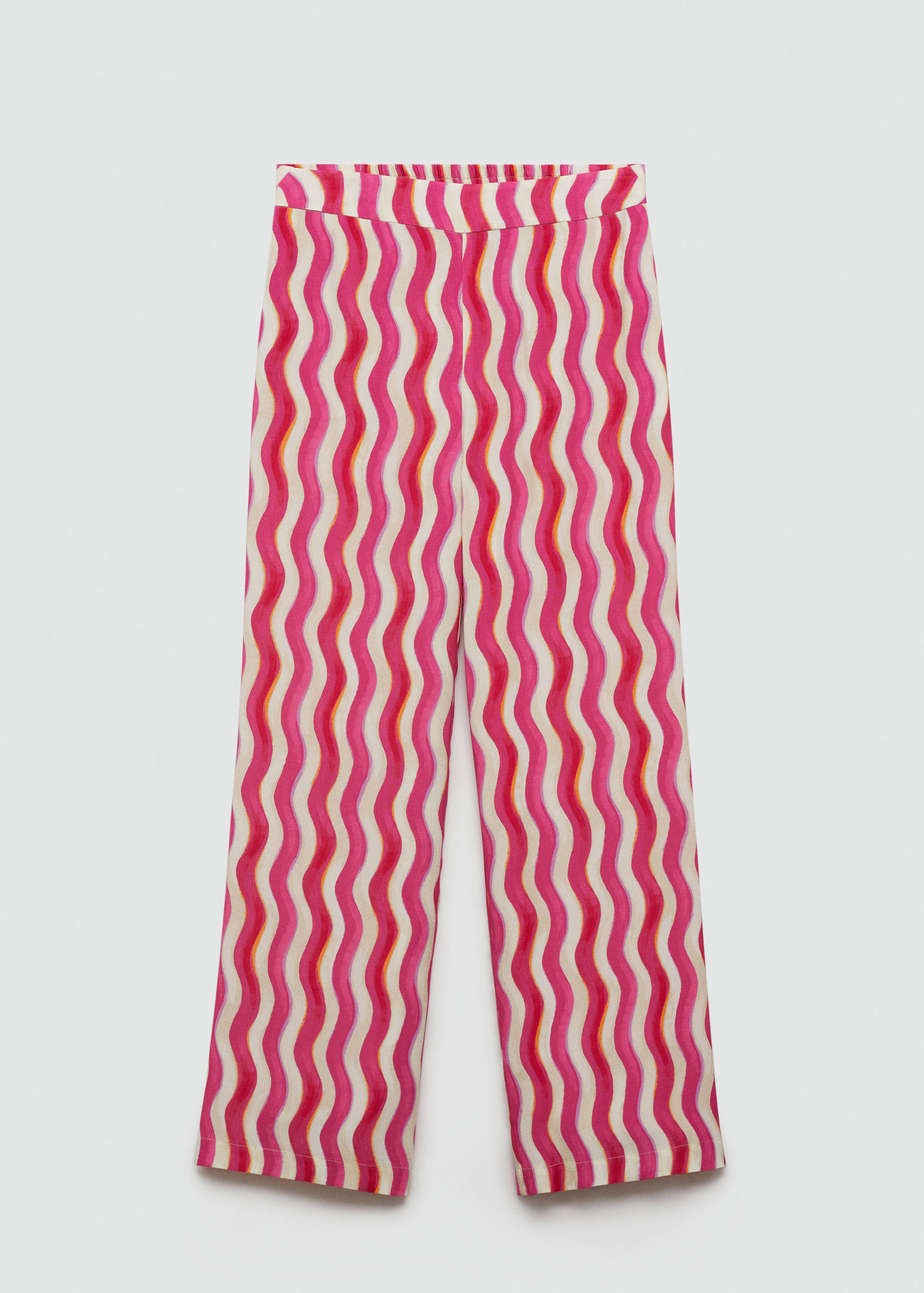 Pantalón wide leg estampado - Artículo sin modelo