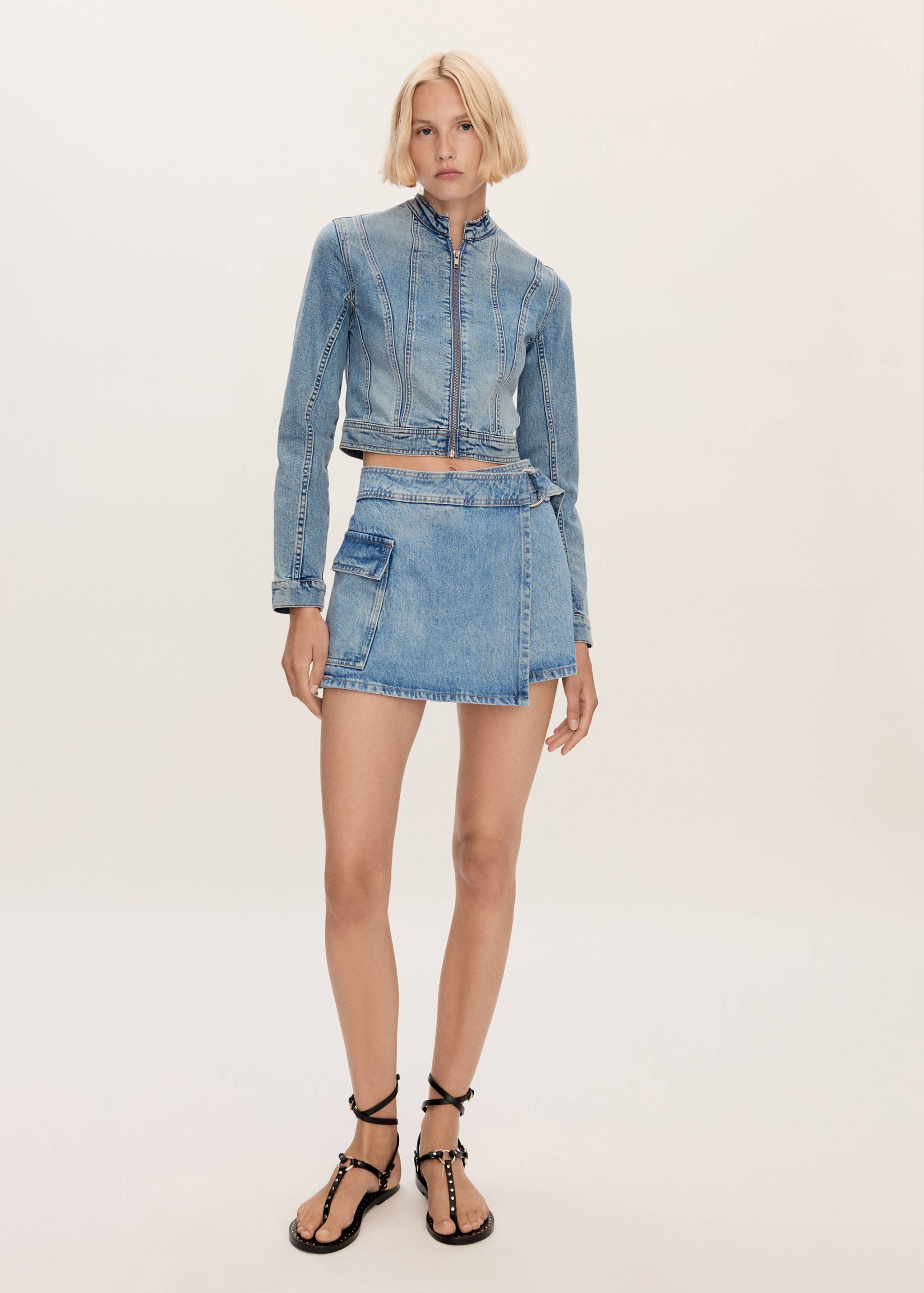 Denim skort - General plane