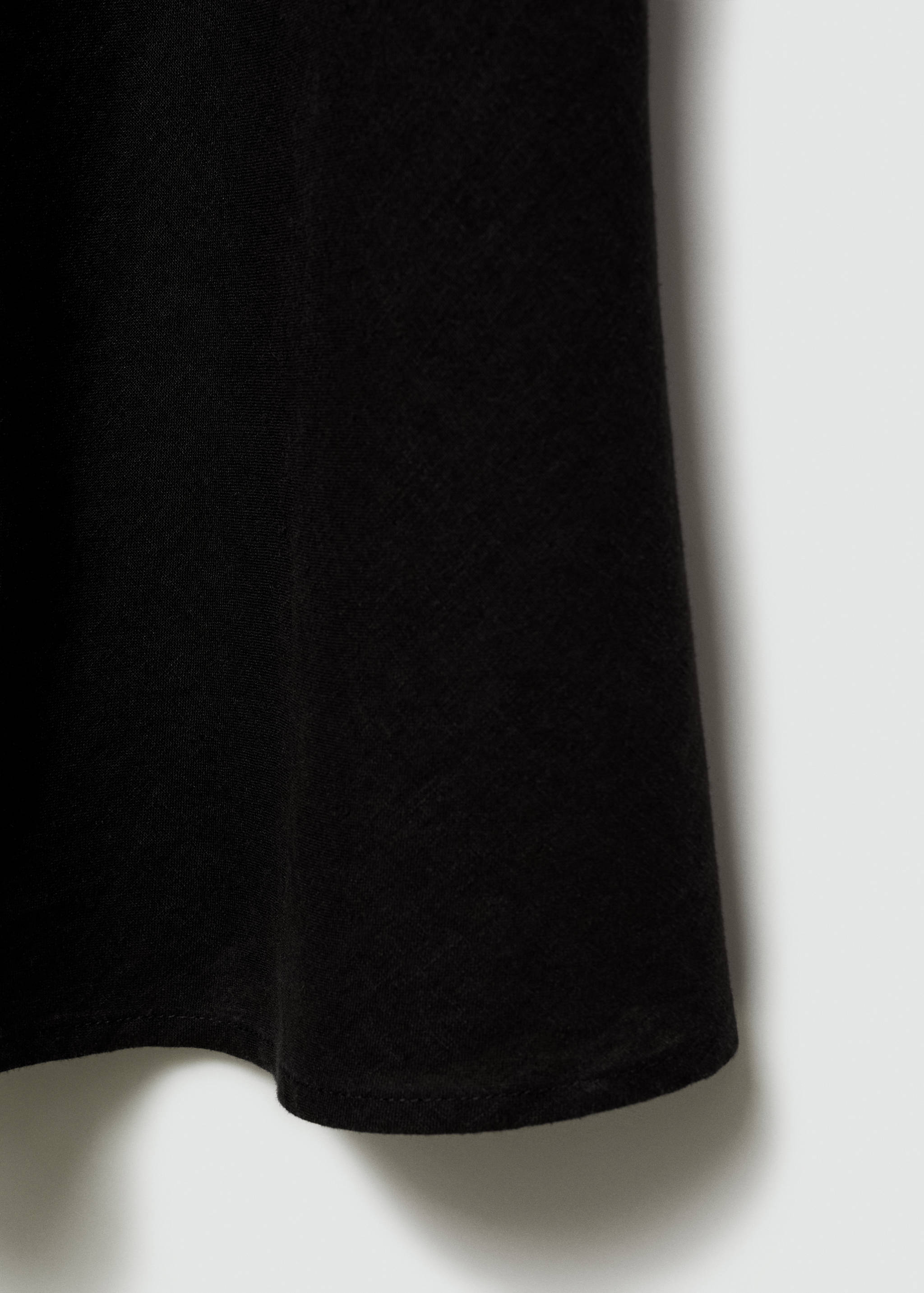 Long linen skirt - Details of the article 0