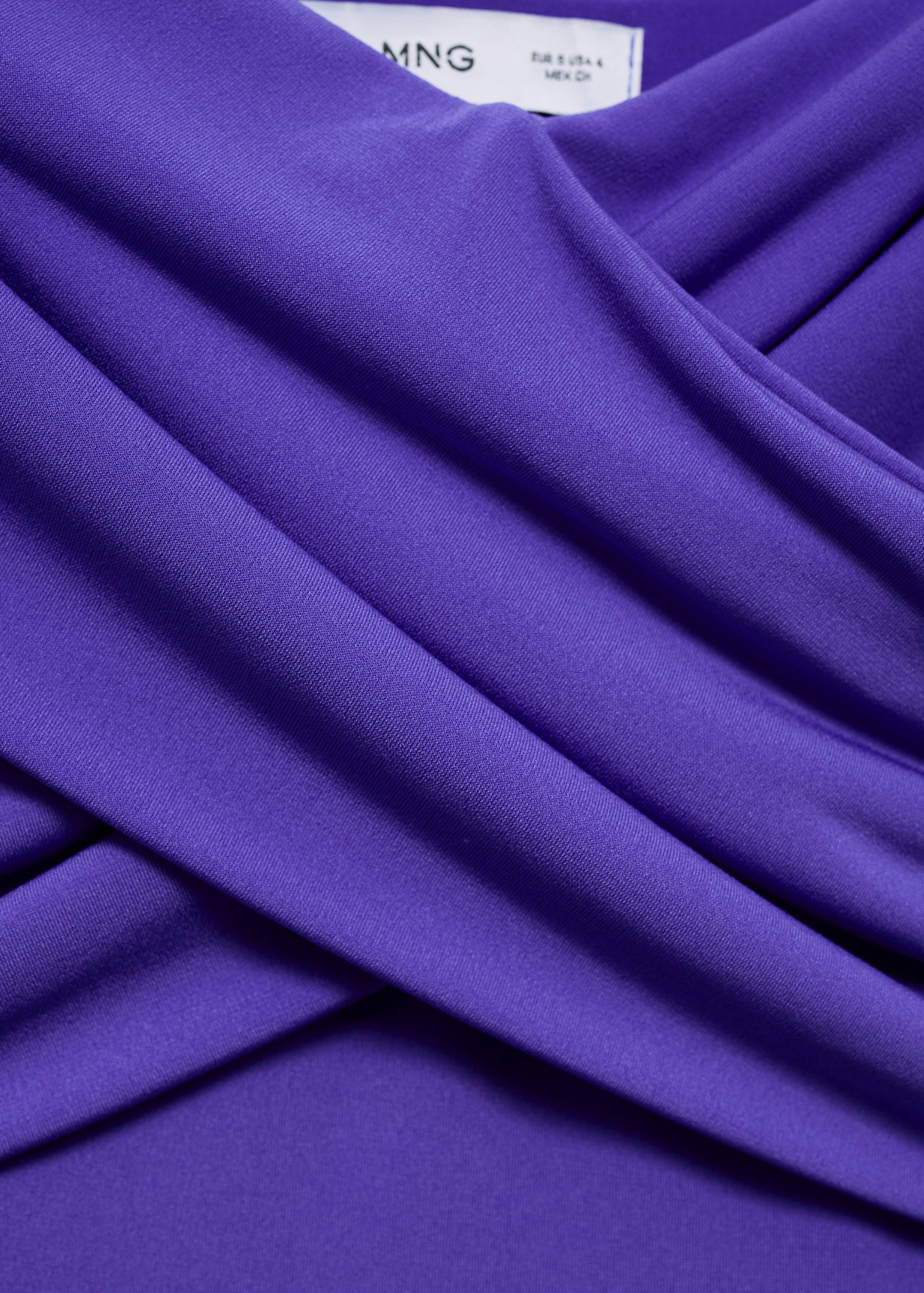 一字领连衣裙 - null