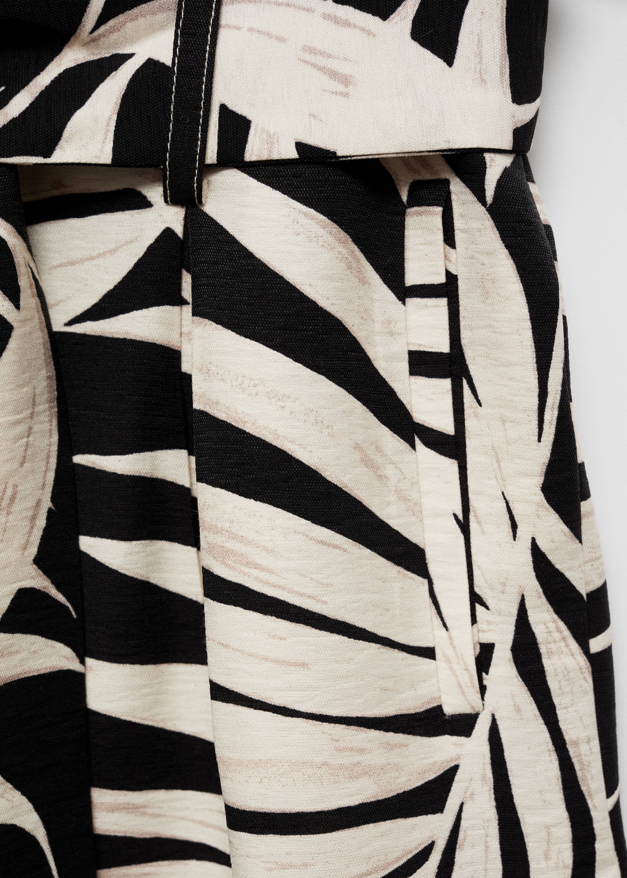 Pantalón estampado lazo - Detalle del artículo 8