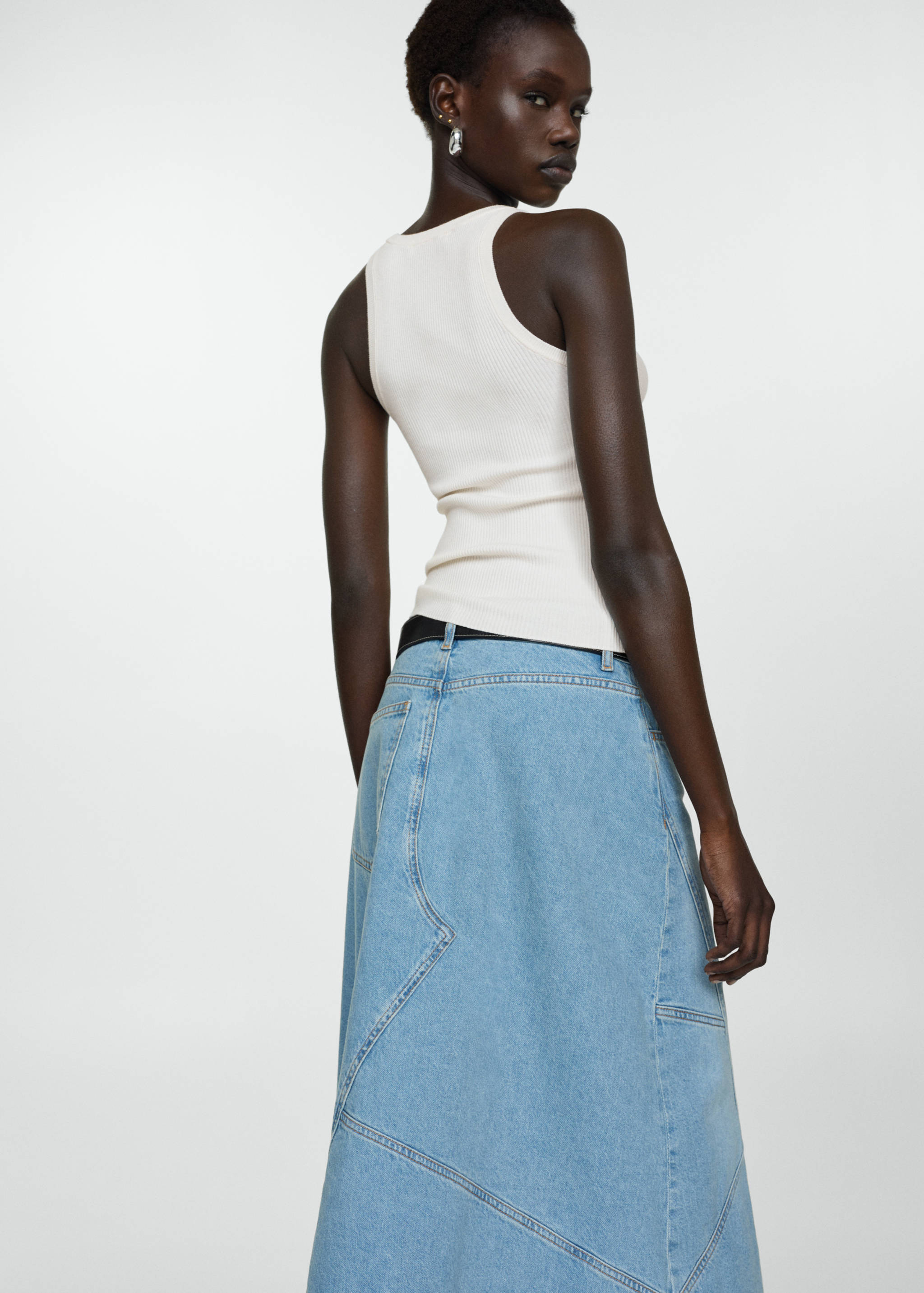 Top maille bretelles - Verso de l’article