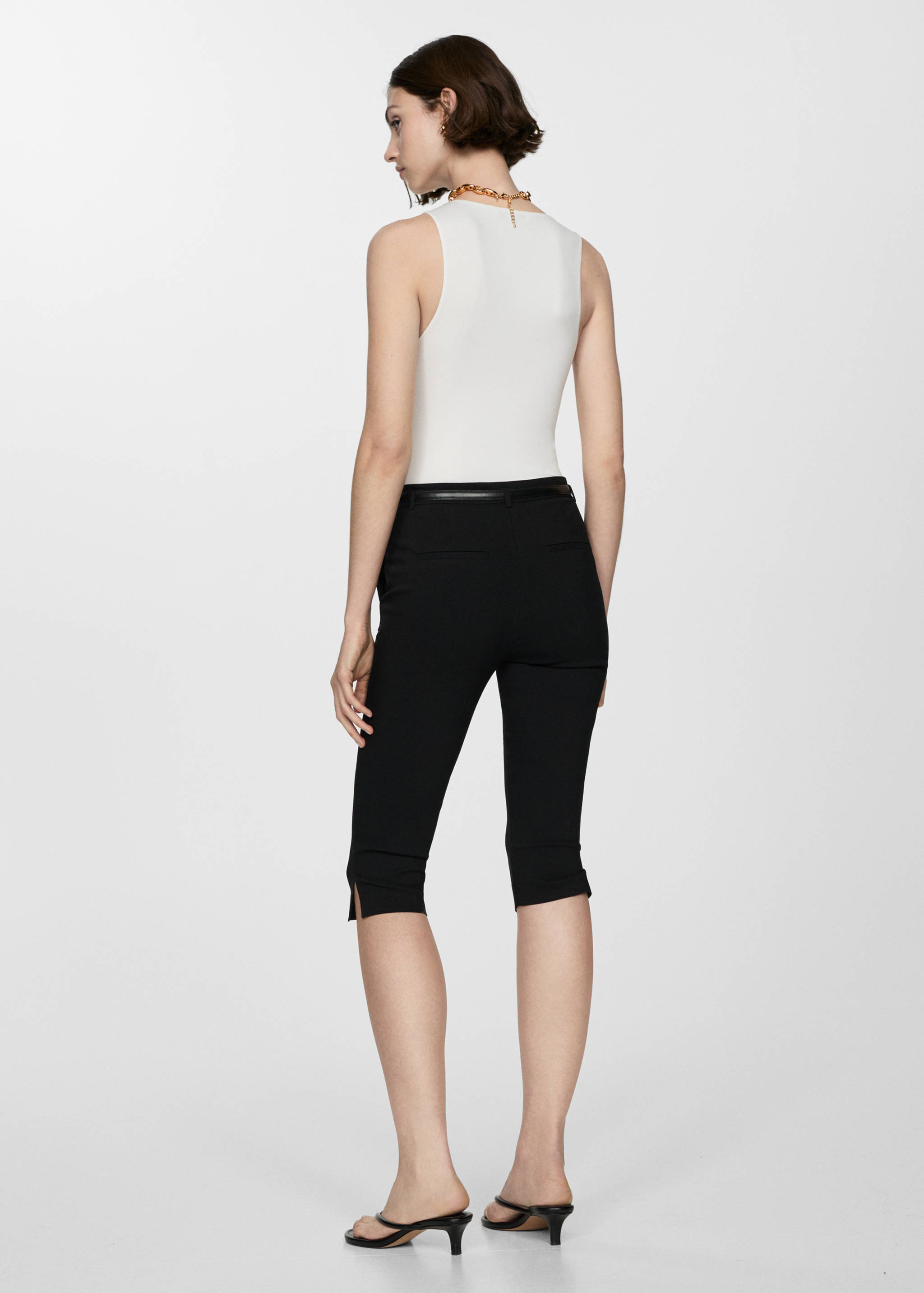 Bodi entallat sense mànigues - Revers de l'article