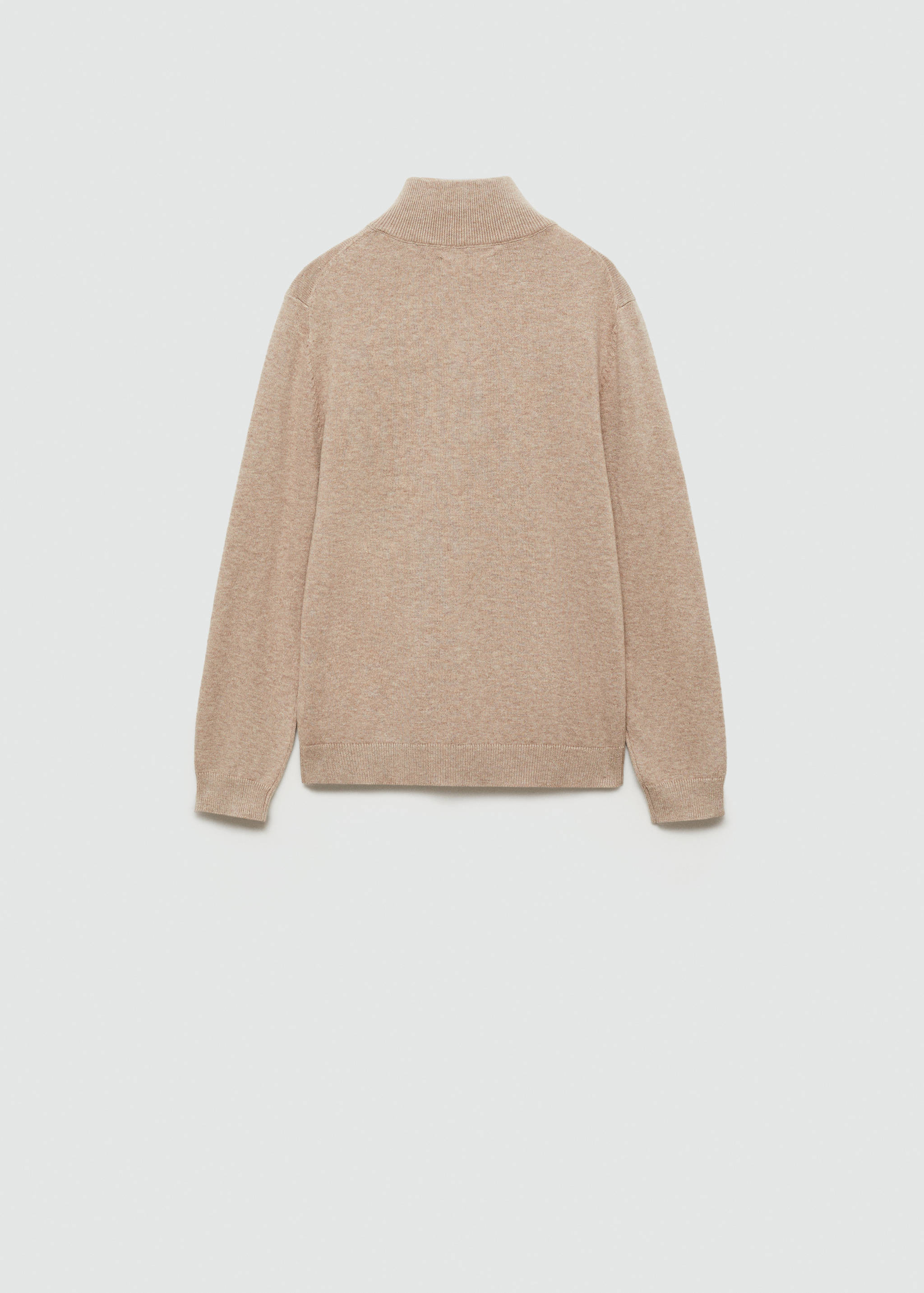 Zip neck jumper - Reverse of the article