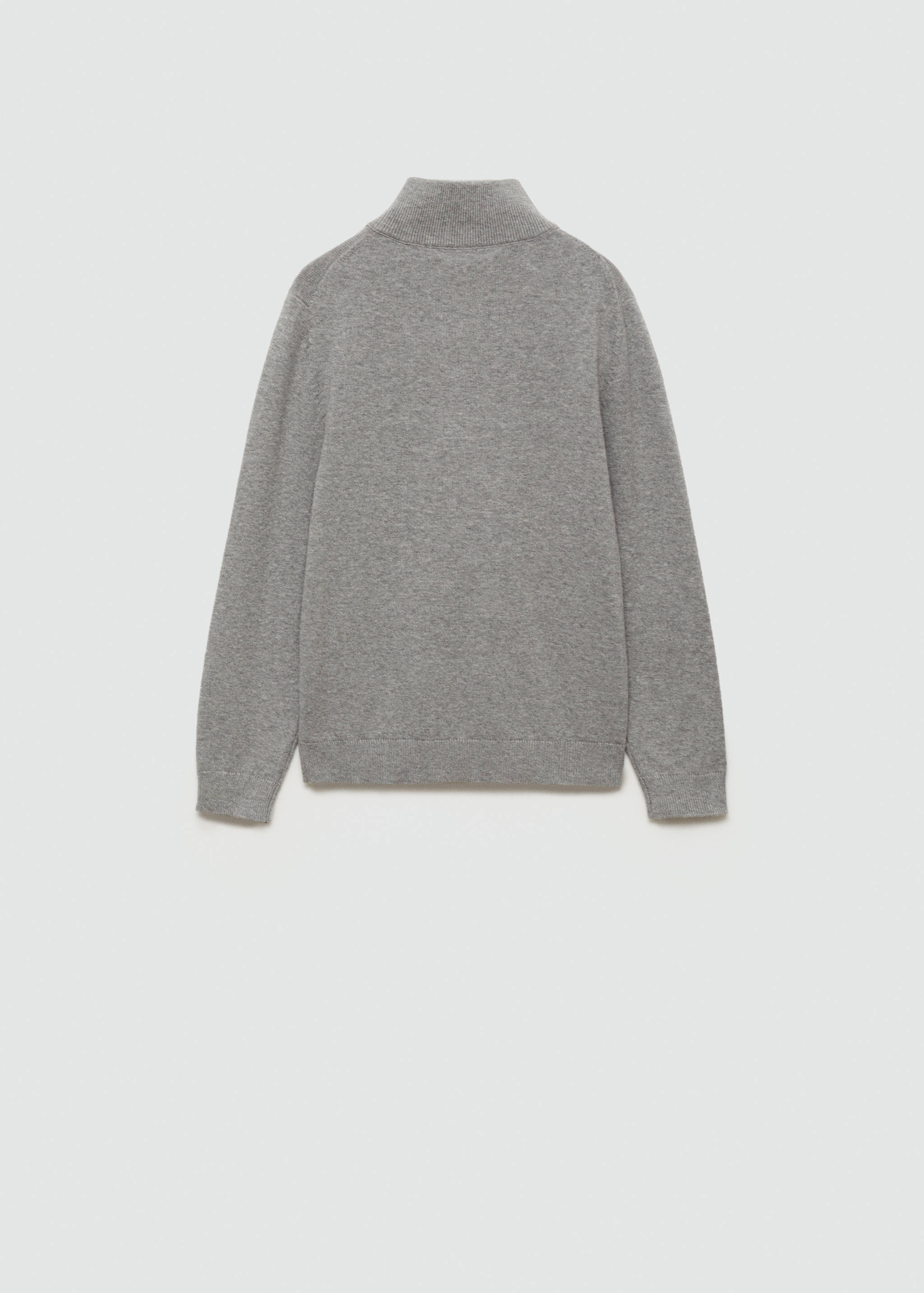 Zip neck jumper - Reverse of the article