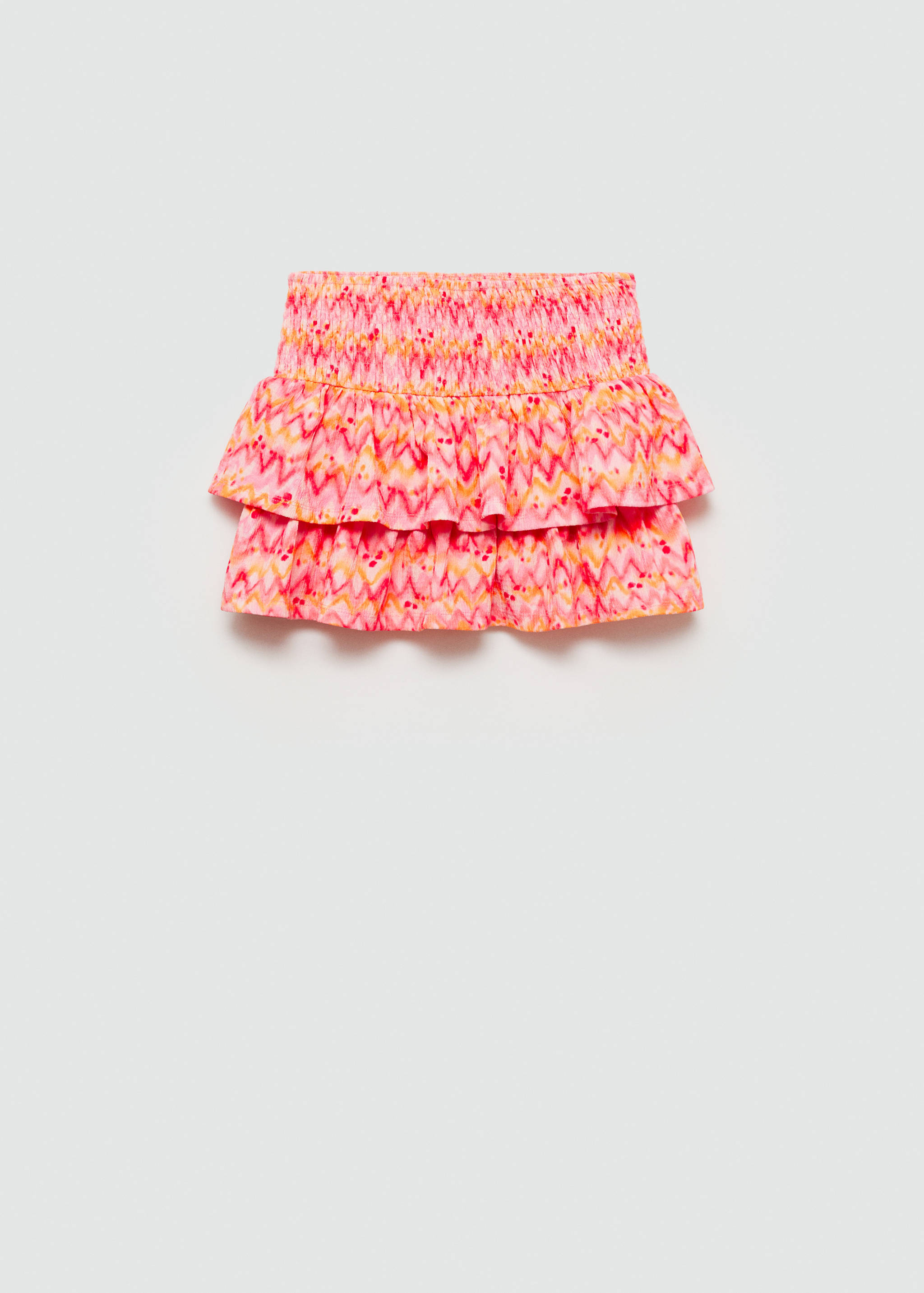 荷叶边百褶裙 - null