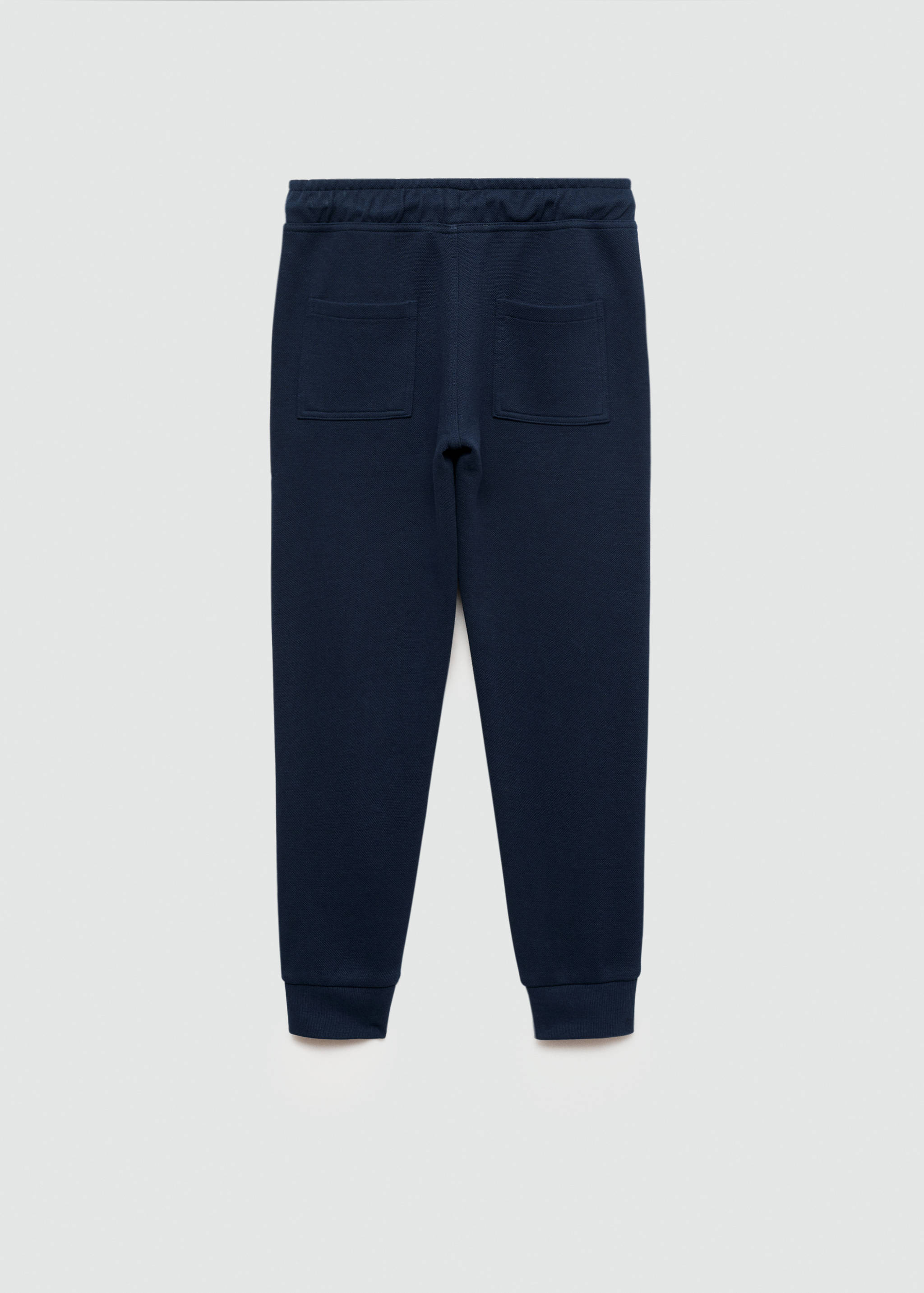 Pantalons jogger cotó - Revers de l'article