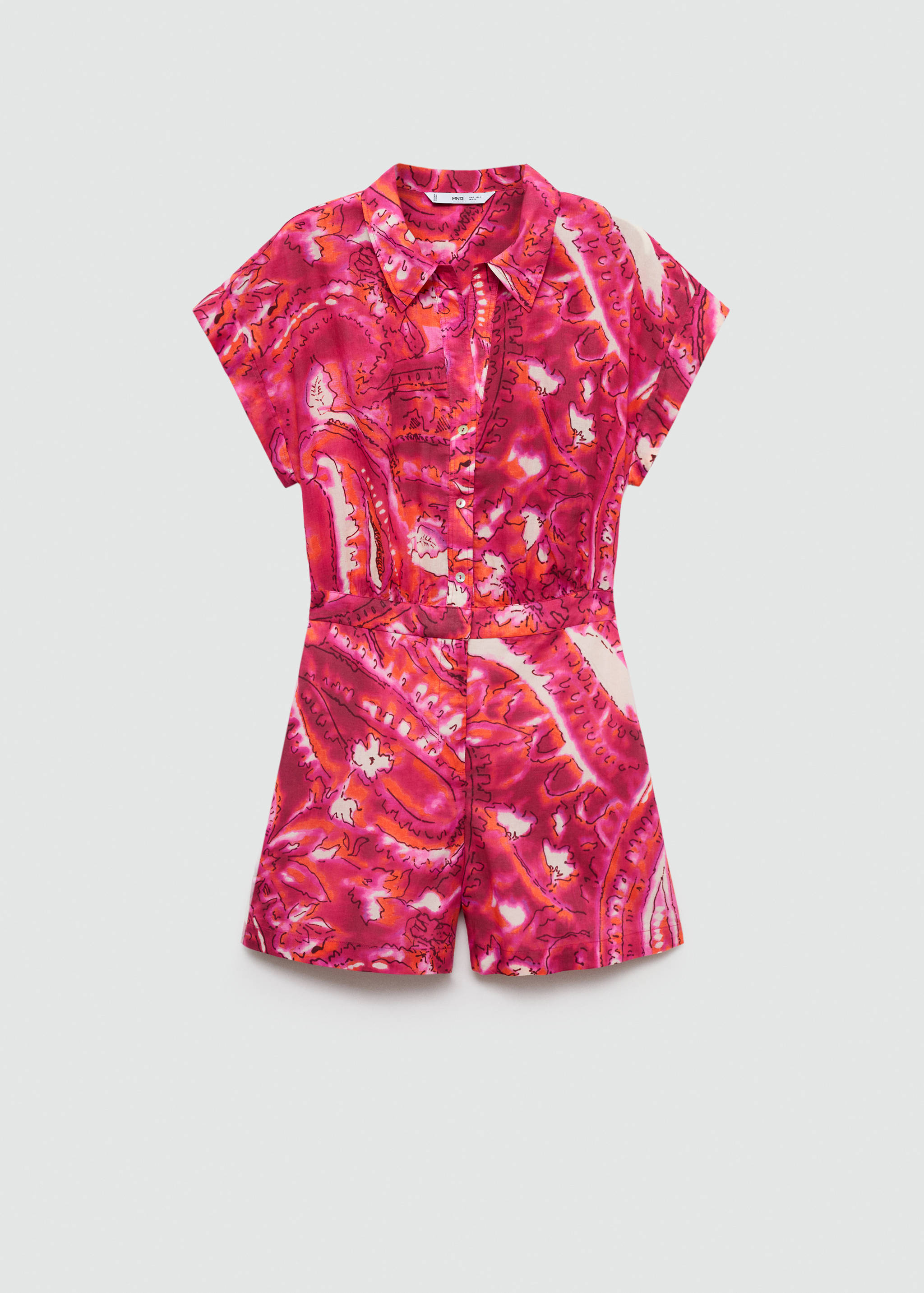 Mono camisero estampado - Artículo sin modelo