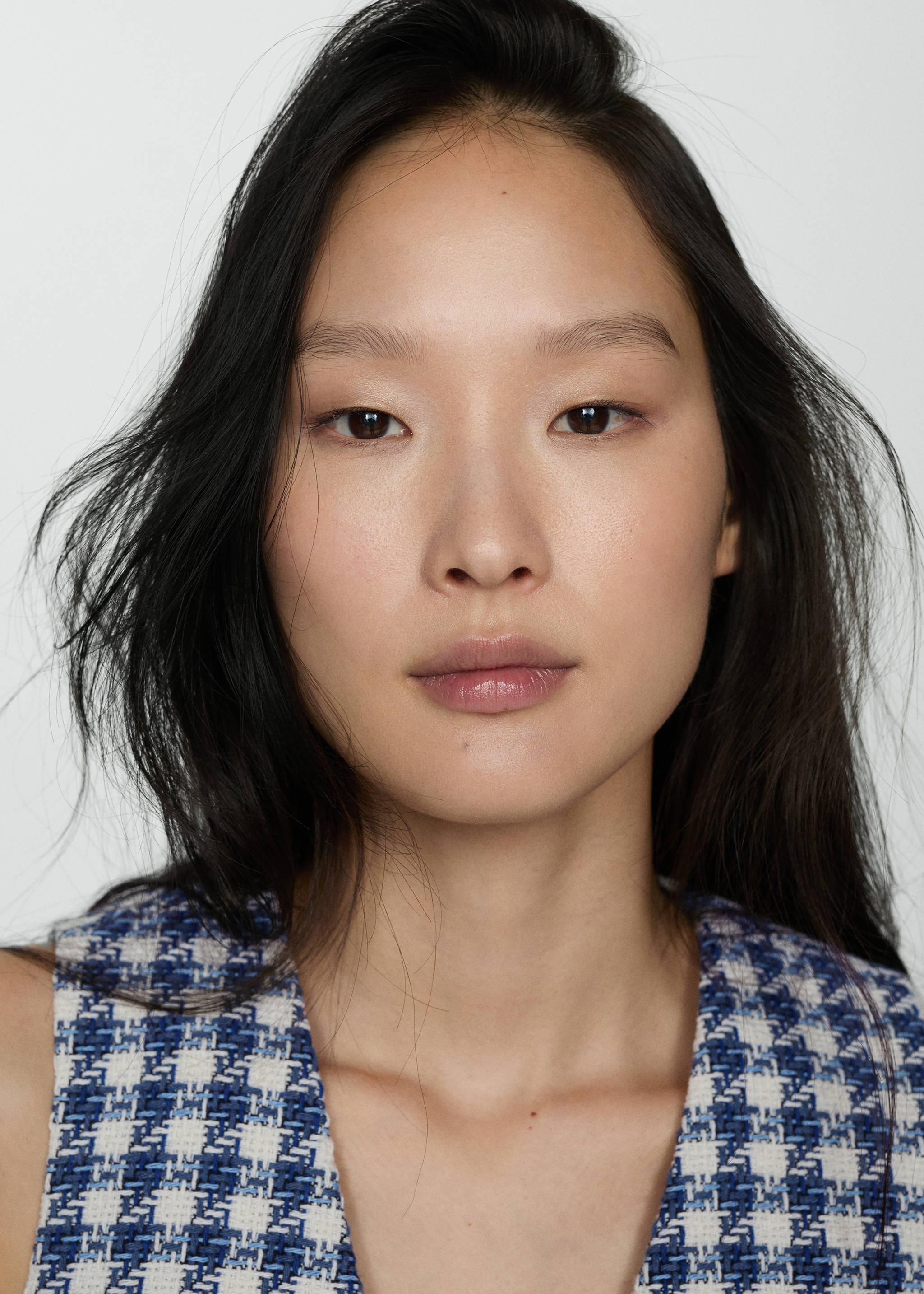 千鸟格马甲 - null