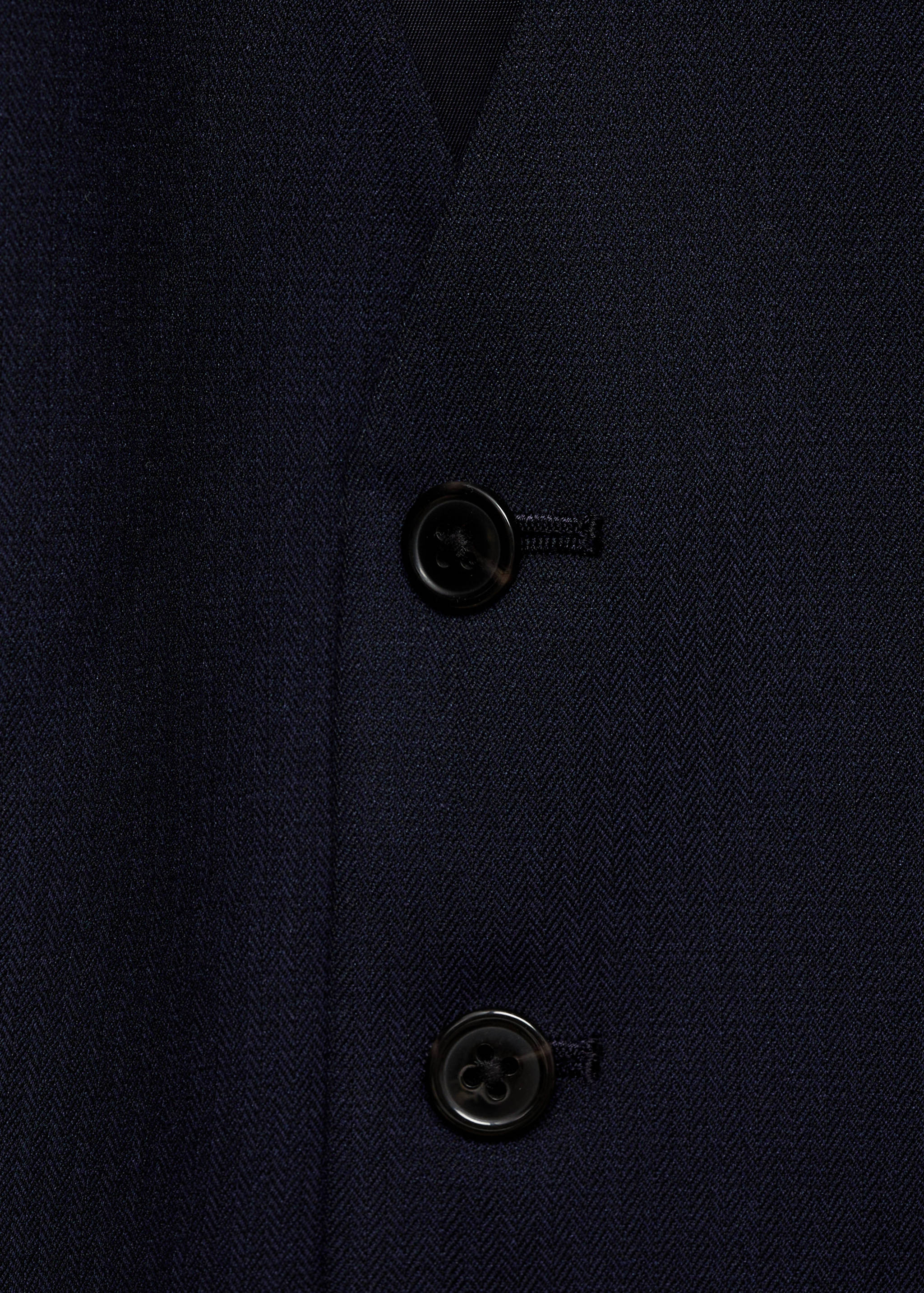 Armilla vestit slim fit teixit strech - Detall de l'article 8