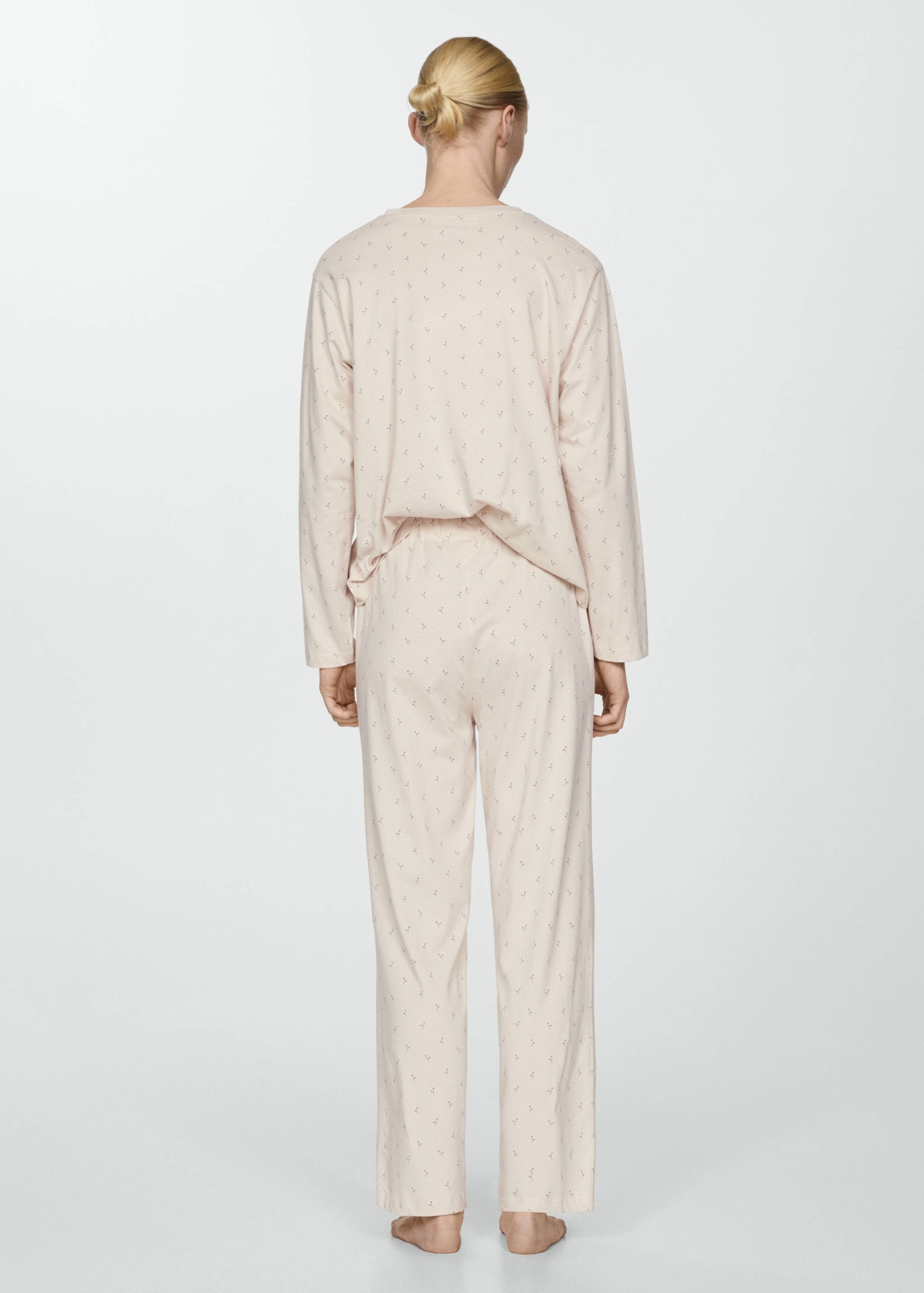 Pyjama deux pièces coton - Verso de l’article