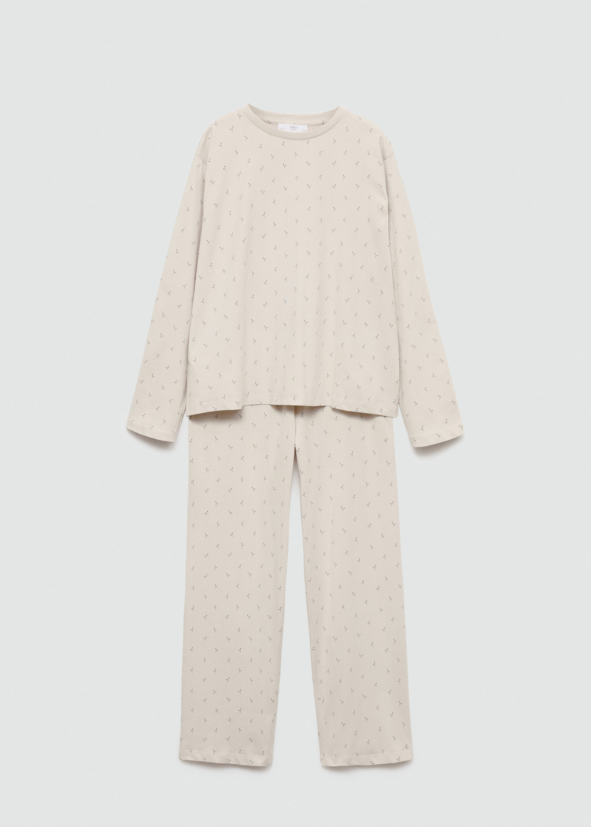 Two-piece cotton pyjamas - Article without model