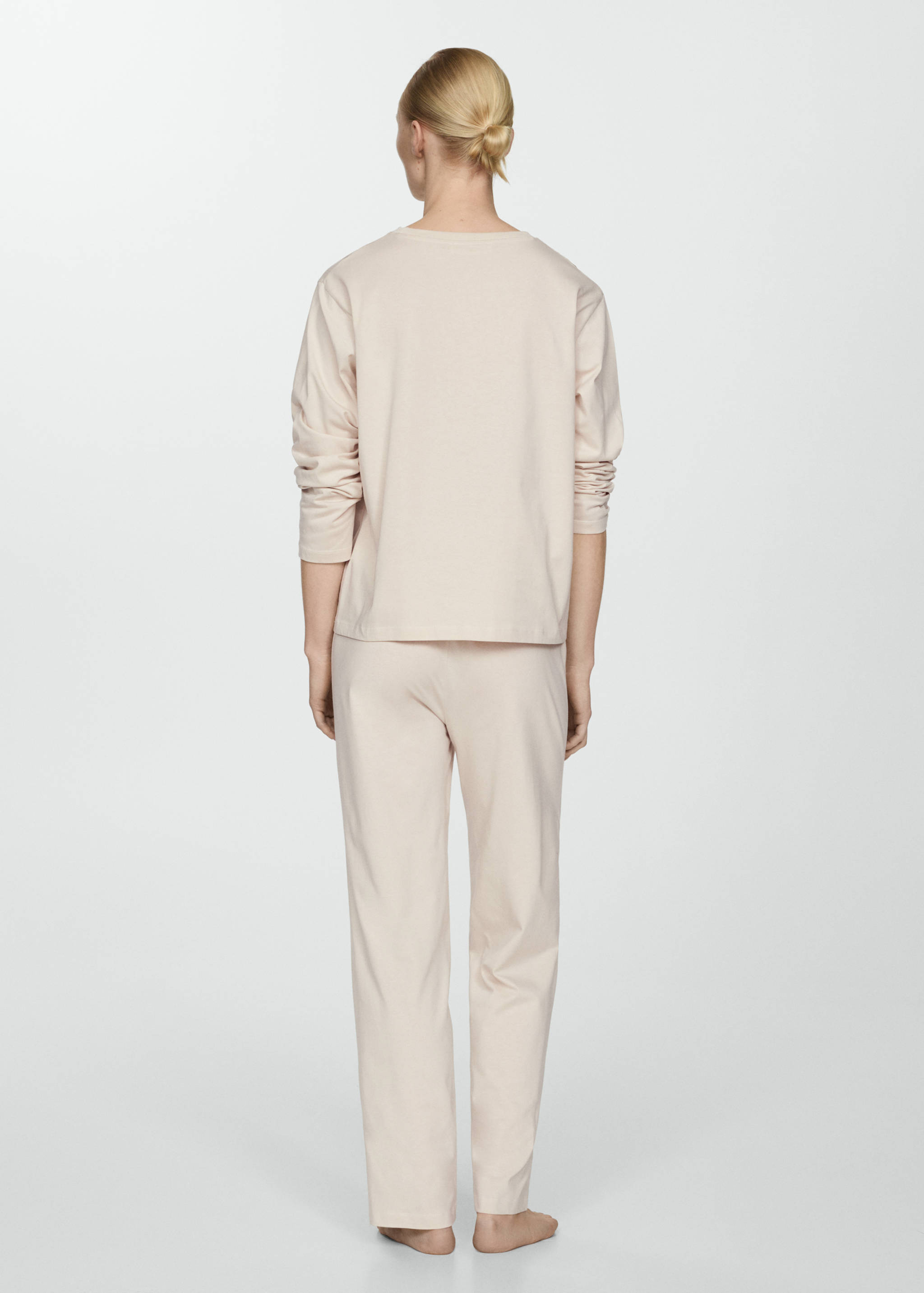 Pyjama deux pièces coton - Verso de l’article