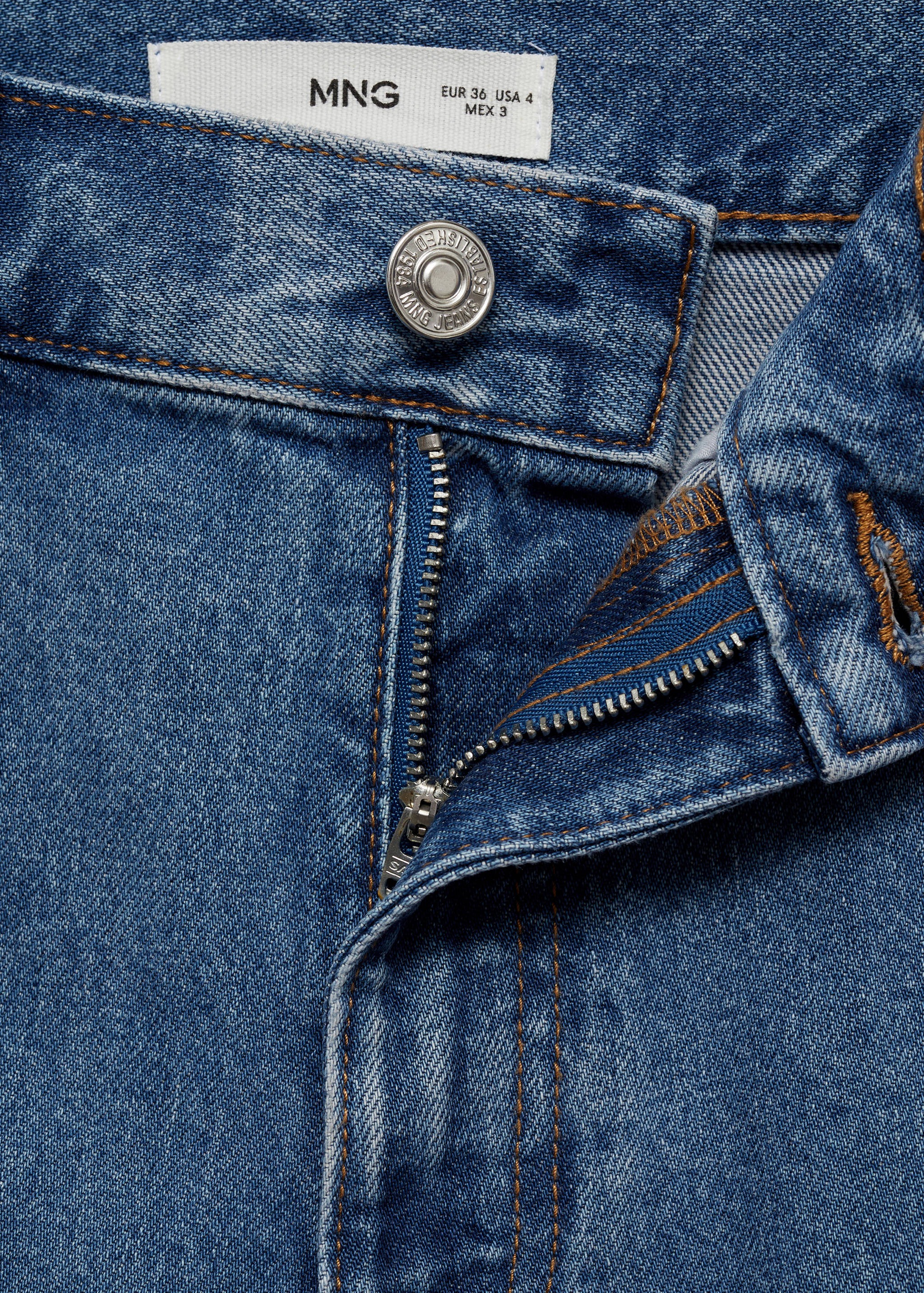 Short jean taille haute - Détail de l'article 8