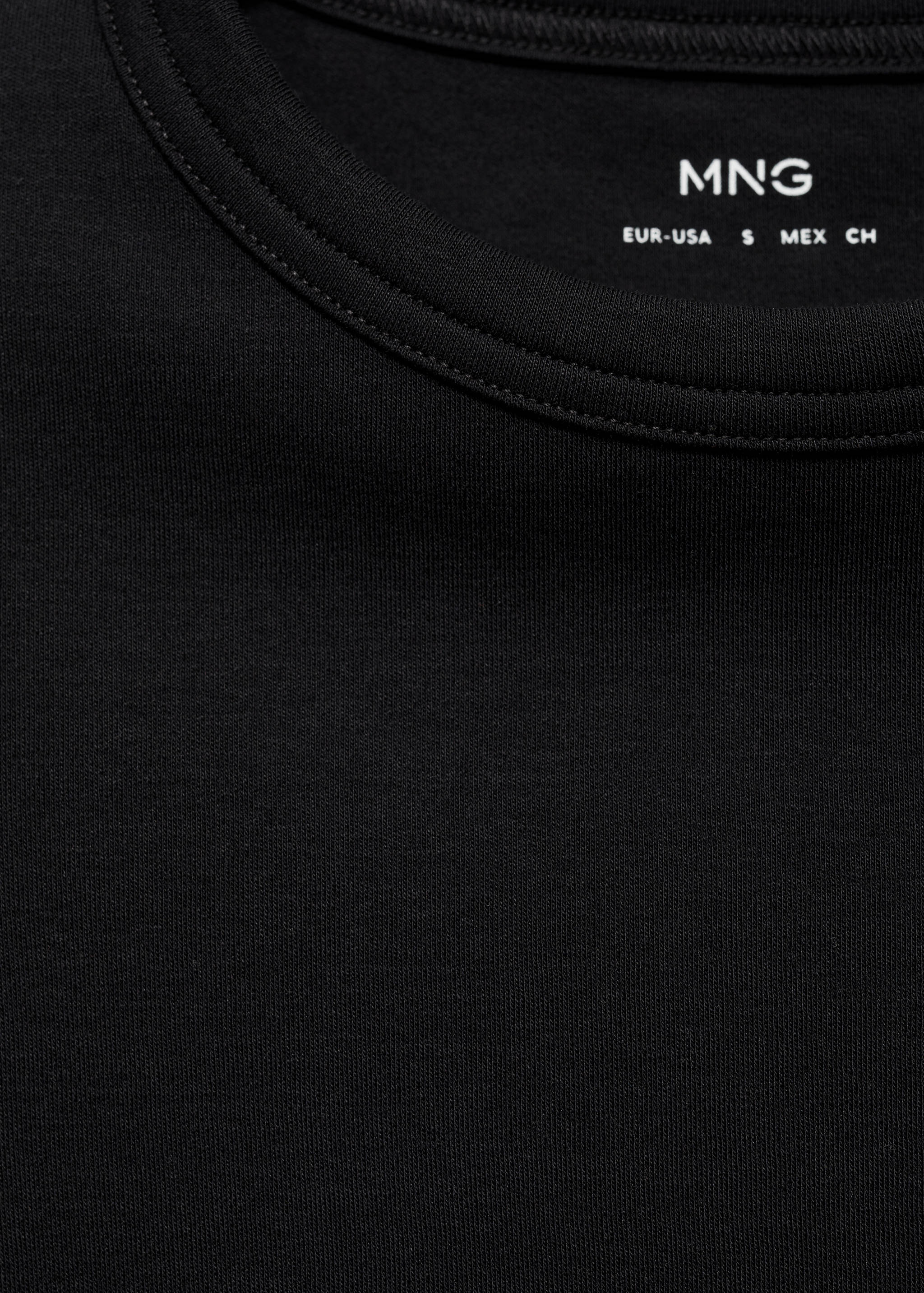 Short-sleeved cotton t-shirt - Details of the article 8