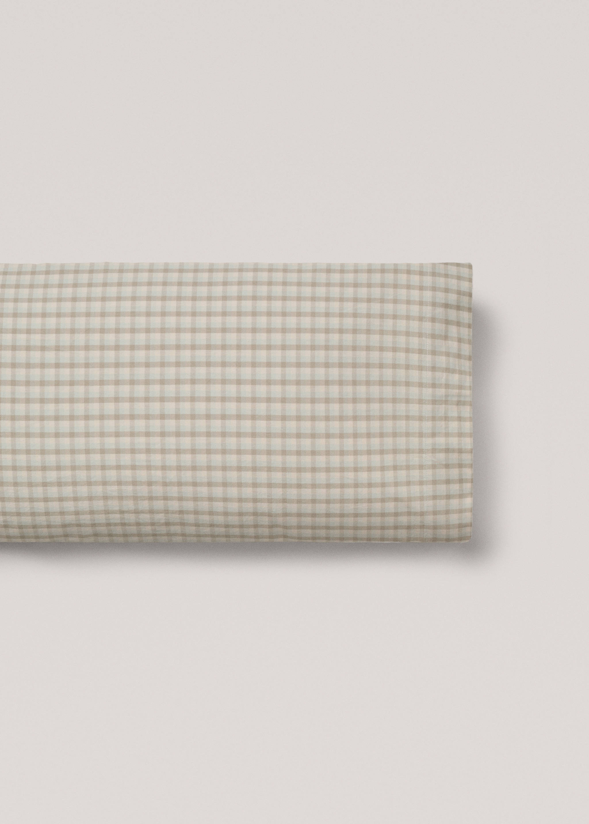 Kissenhülle mit Vichy-Karomuster 45 x 110 cm - Artikel ohne Model