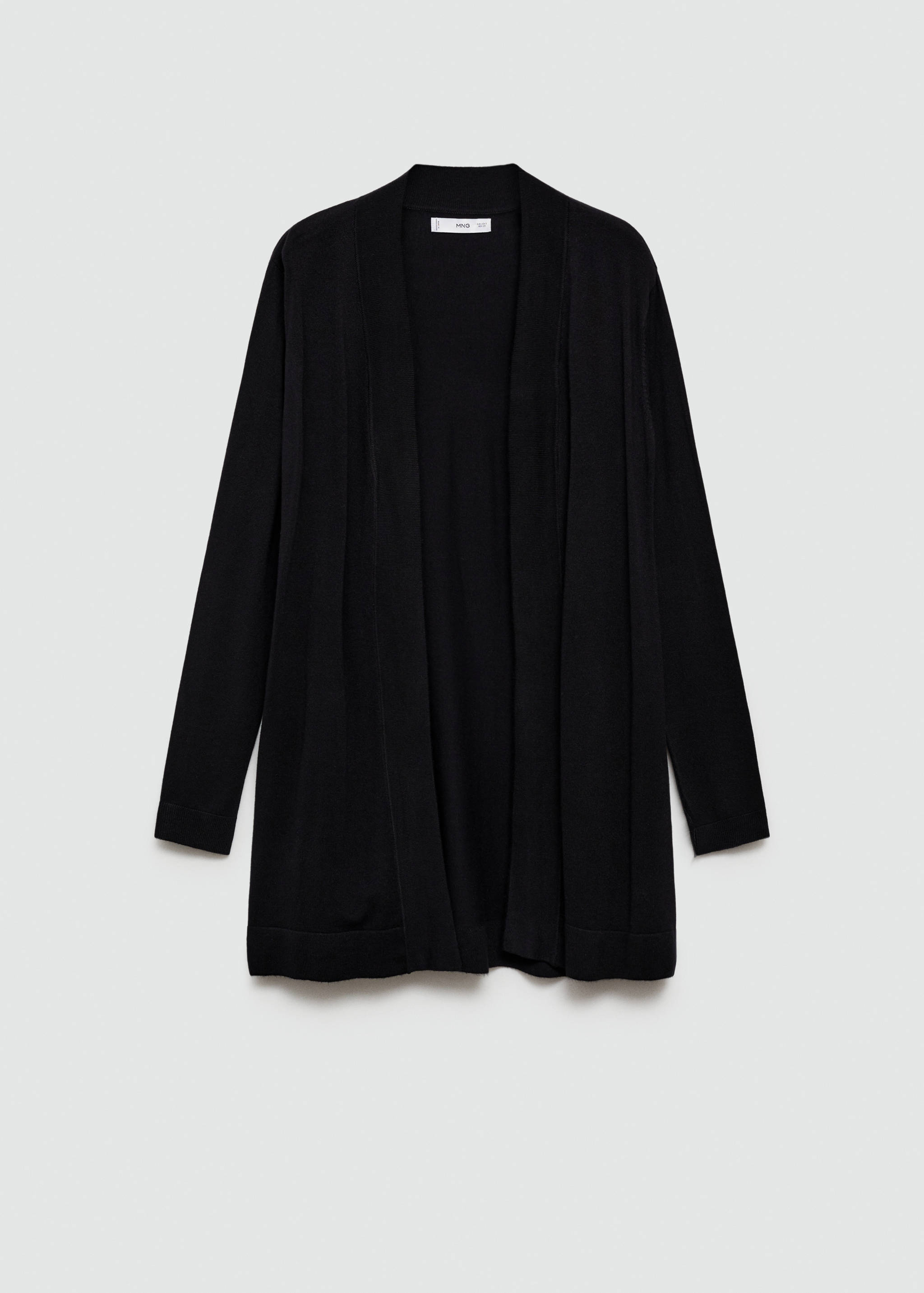 Fine-knit cardigan - Article without model
