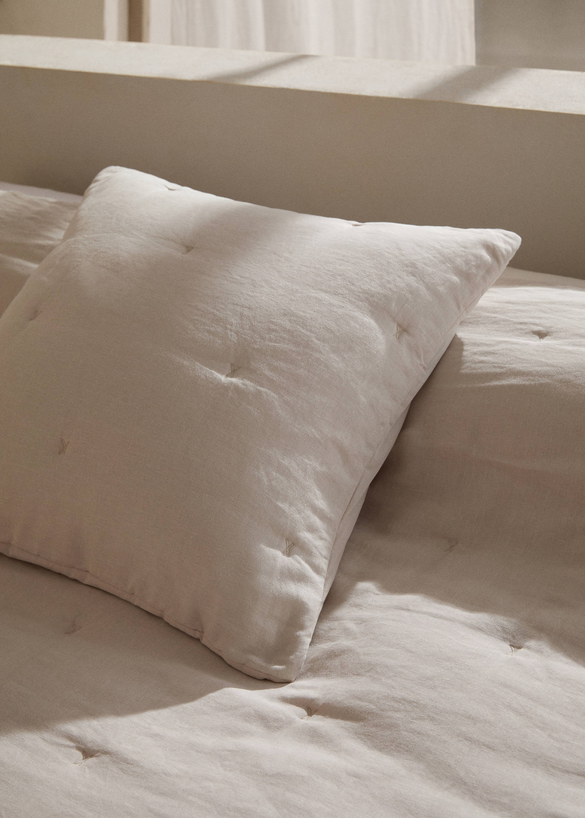 100% linen cushion cover 60x60cm - General plane