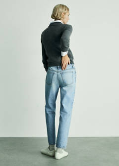 Mom2000 high-rise jeans — Medium Blue 3