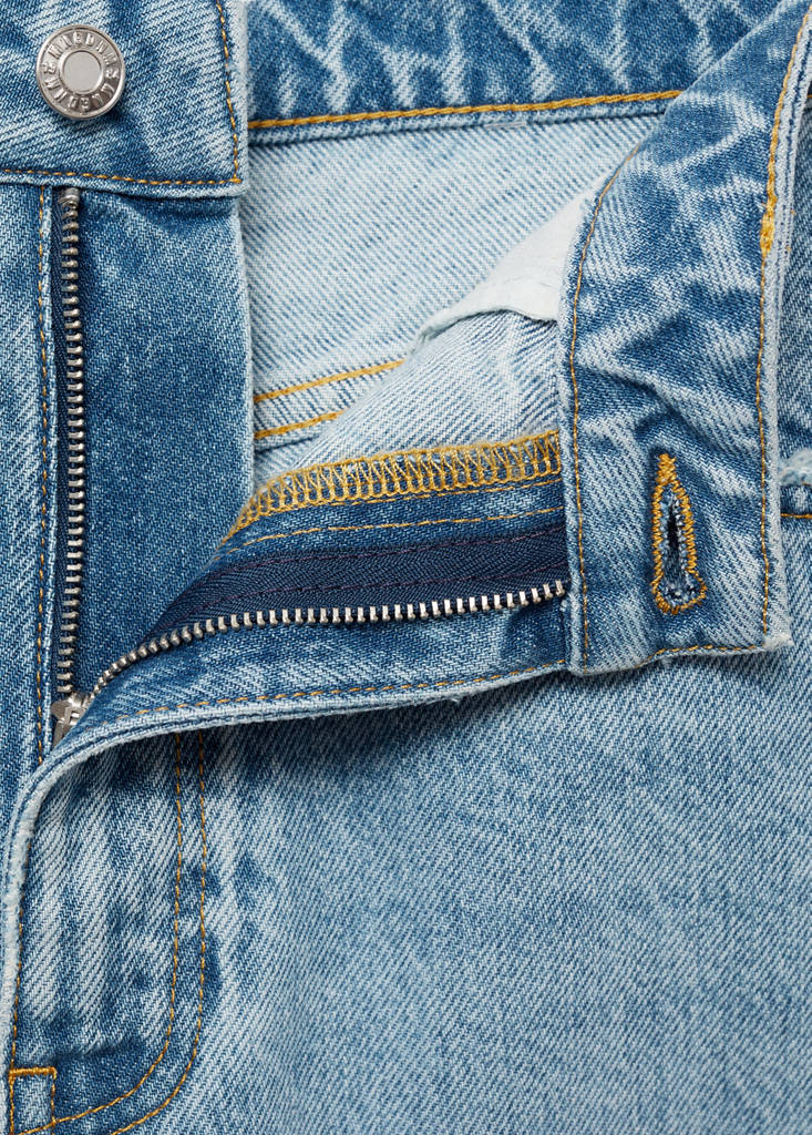 Mom2000 high-rise jeans — Medium Blue