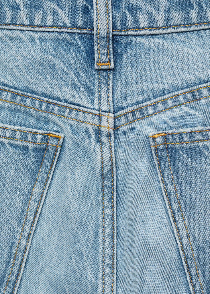 Mom2000 high-rise jeans — Medium Blue