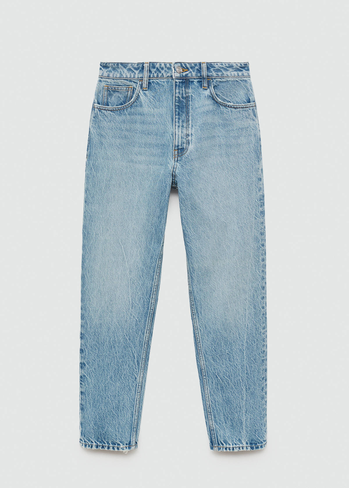 Mom2000 high-rise jeans — Medium Blue