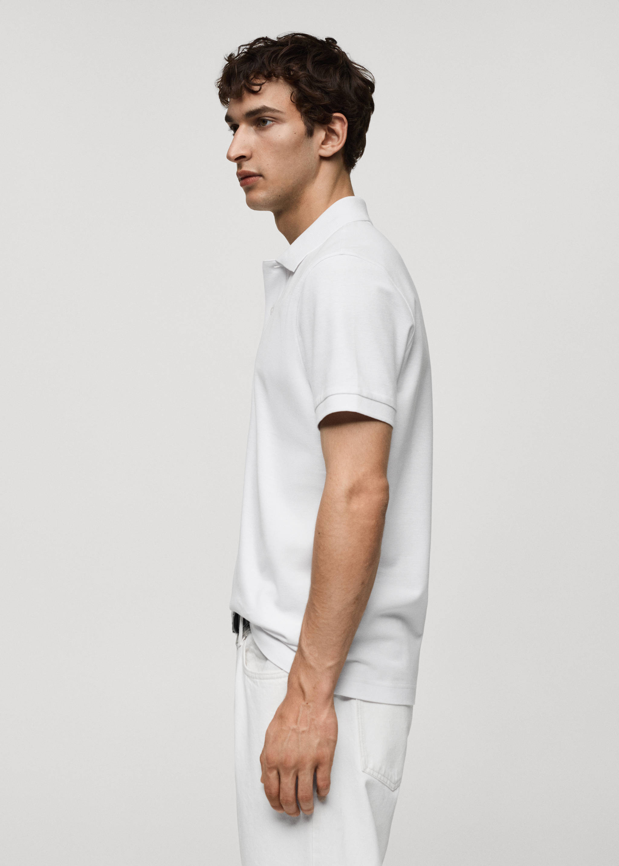 Polo 100 % piqué de coton - Détail de l'article 2