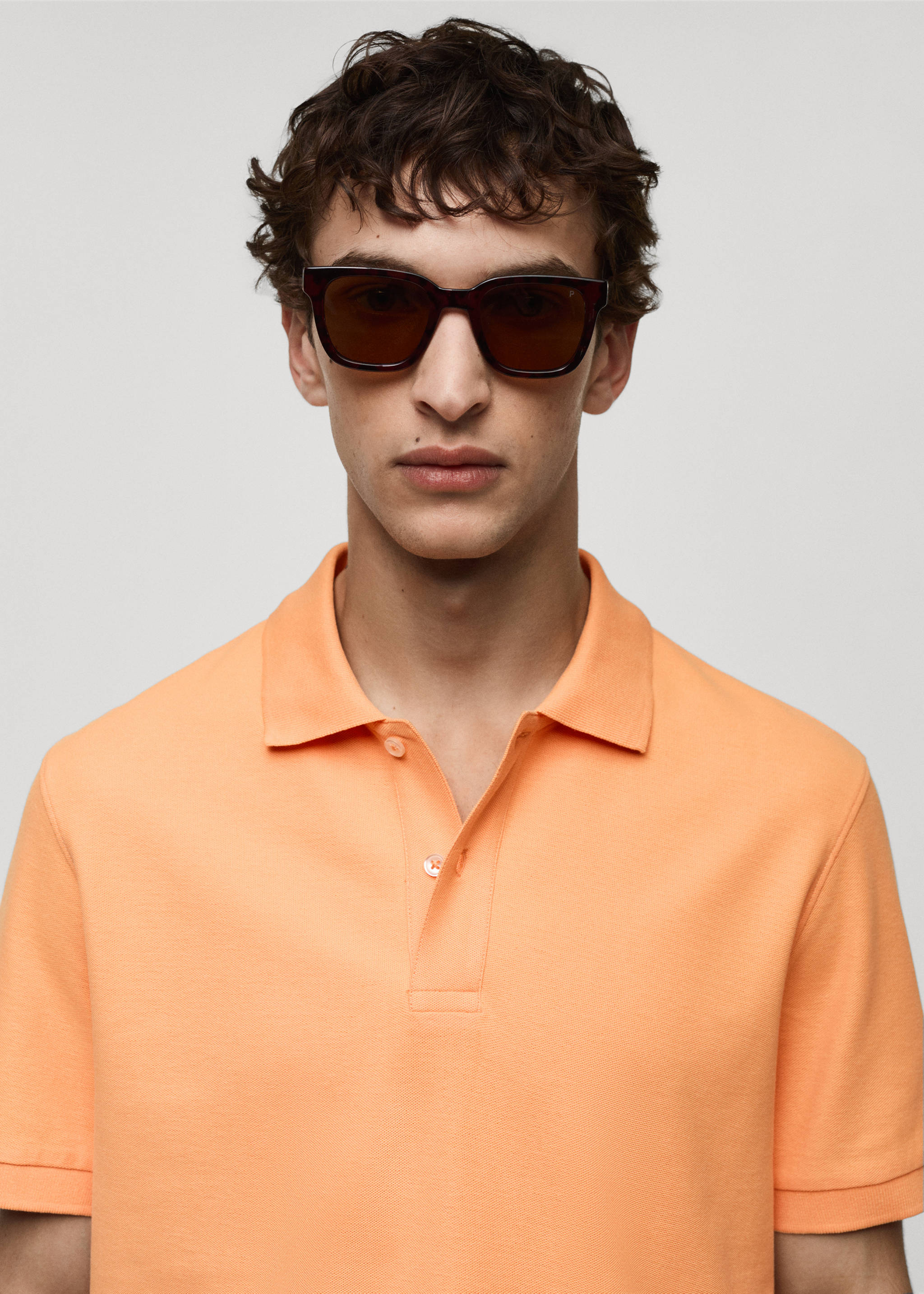 Polo 100 % piqué de coton - Détail de l'article 1